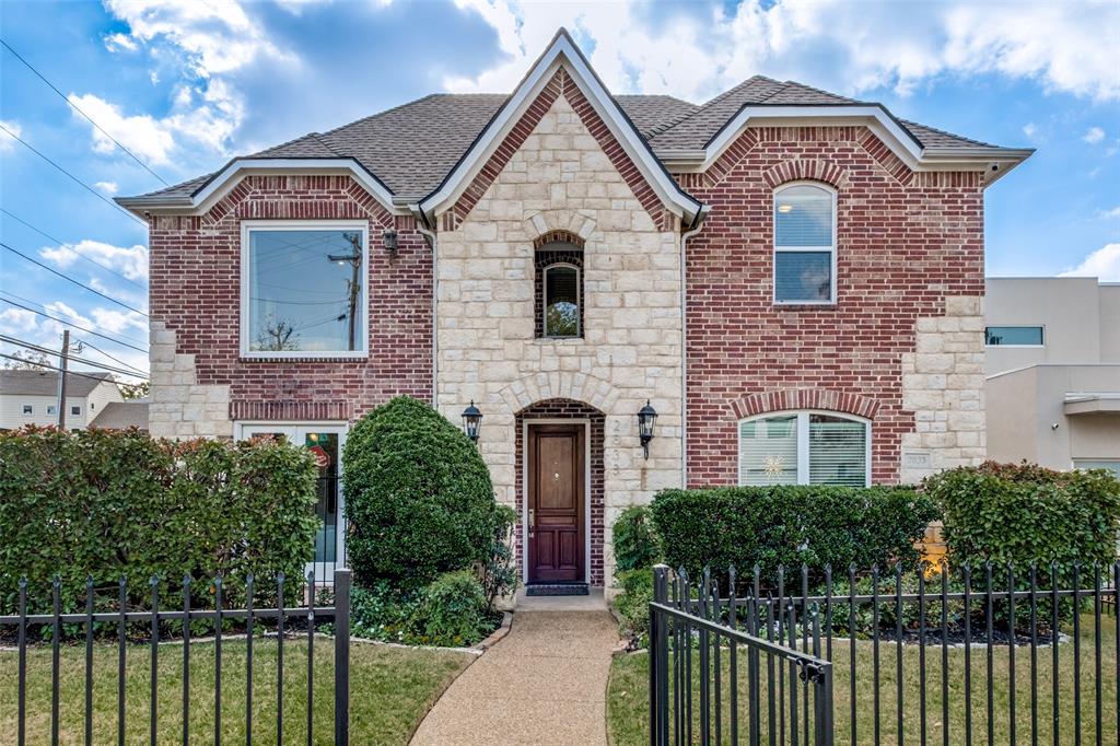 Beautifully Updated Traditional SFA Home on a Prime Corner Lot!This stunning home blends timeless charm with beautiful updates throughout. It is ideally located just steps away from some of the area’s favorite coffee shops, restaurants, and local conveniences. The first floor includes a spacious living room that opens into a beautifully updated kitchen, half bath, private study or flex space, and a formal dining room perfect for entertaining. Along with these amazing spaces, it includes solid Oak hardwoods throughout the first floor.Upstairs, the primary suite impresses with a see-through fireplace, and a fully renovated spa-like bath featuring dual vanities and a generous walk-in closet. Two additional bedrooms share a beautifully appointed bath.Enjoy the fenced in front yard, ideal for outdoor relaxing or play, along with new windows and doors that enhance natural light and efficiency. There is also a small side yard perfect for a dog run. A two car garage with an automatic gate completes this exceptional property.This move-in-ready home offers modern comfort, classic elegance, and a walkable lifestyle in one of the most desirable neighborhoods!