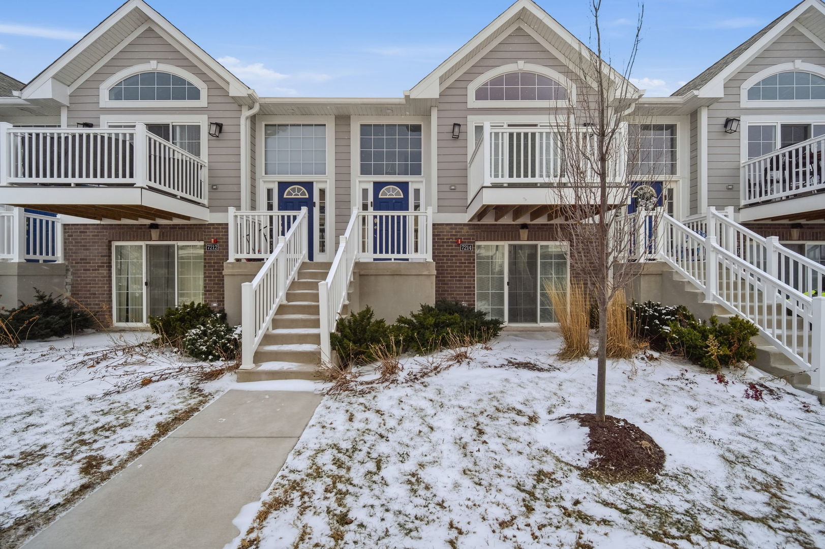 This newly built (2023) two-story townhome offers a versatile floor plan with 3 bedrooms and 2 bathrooms, featuring an open-concept design highlighted by soaring ceilings. The home includes a spacious living room and dining area, along with a well-appointed kitchen with stainless steel appliances. Enjoy both a private balcony and patio, a comfortable primary suite, two additional bedrooms, and a 2-car attached garage with finished walls and epoxy flooring and additional storage space in first floor .   Additional upgrades include a water softener, garage door opener, and video doorbell, providing added convenience and peace of mind.    Located within desirable Schaumburg schools while benefiting from Hanover Park's low taxes, this home offers the best of both communities. An abundance of nearby parks and forest preserves provides plenty of opportunities for outdoor recreation. CVS and Starbucks are within walking distance, and AMITA Health Alexian Brothers Hospital is just 15 minutes away.    Ideally situated near shopping, dining, and entertainment in Schaumburg and Hanover Park, with easy access to Metra transportation. Schools are just 5-10 minutes away, and major highways-including the Elgin-O'Hare Expressway, I-290, I-355, Irving Park Road, Lake Street, and Route 59-offer excellent commuting access, placing O'Hare International Airport approximately 30 minutes away.