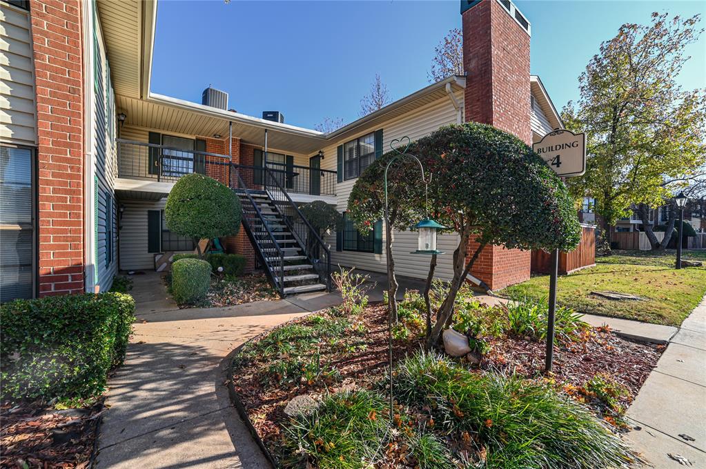 Beautifully maintained condo offering both comfort and convenience in the heart of northwest Oklahoma City. This inviting unit features a private balcony, wood-style flooring, an indoor laundry room with a one-year-old washer and dryer, plantation shutters, a brick wood-burning fireplace, and a wet bar.The kitchen is equipped with granite countertops, black appliances, a pantry, and a charming herb/garden window. The primary bedroom includes two walk-in closets and a Schluter System shower. The second bedroom also offers a generously sized closet. One covered parking space is included.Enjoy easy access to I-44 and the Broadway Extension, placing you minutes from the Oklahoma State Capitol, OU Medical Center, Downtown OKC, Classen Curve, and Penn Square Mall.This condo is for owner-occupants only and cannot be used as a rental or Airbnb.This well-kept condo combines comfort, quality, and convenience. Make your appointment TODAY!
