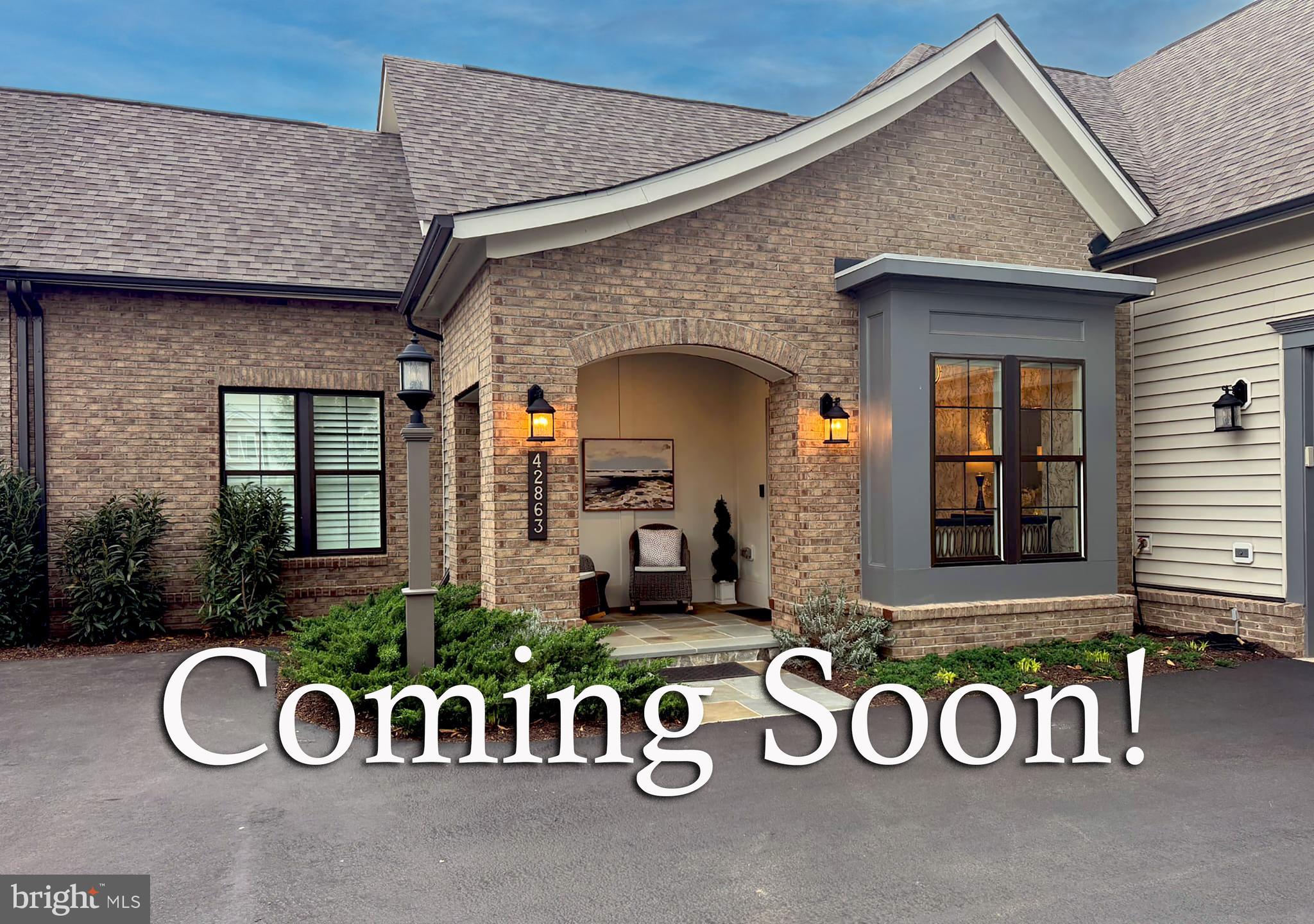 **Professional Pictures, Tours and Floorplan coming**Welcome to this beautifully upgraded Crescendo model by Miller & Smith, ideally located in the sought-after 55+ community of Birchwood at Brambleton. Built in 2020 and offering approximately 2,830 square feet, this home blends thoughtful design, high-end finishes, and effortless main-level living.The main level features two bedrooms and two full baths, including a stunning owner’s suite with tray ceiling, crown molding, electric fireplace, and an expansive custom walk-in closet. The spa-inspired owner’s bath is designed for comfort, complete with heated floors, a frameless glass shower with dual shower heads, and a double vanity with quartz countertops.At the heart of the home, the great room showcases a coffered ceiling and gas fireplace, seamlessly connecting to a gourmet kitchen equipped with stainless steel appliances, extended island, backsplash, beverage refrigerator, pantry, and soft-close cabinetry.Additional main-level highlights include a spacious laundry room with cabinetry and optional sink plumbing, as well as a versatile formal dining room or office featuring custom built-ins.The upper level offers a private loft retreat, complete with a third bedroom, full bath with quartz vanity, frameless shower/tub, linen closet, and a fully finished bonus room, ideal as a flex space or additional living area. Skylights with remote-controlled shades enhance the natural light throughout.Outdoor living is equally impressive, featuring a covered flagstone patio with skylights and TV hookup, along with a beautifully landscaped, fully fenced backyard with underground irrigation system, lighting, and an additional stone patio; perfect for relaxing or entertaining.The finished two-car garage includes cabinetry, ceiling storage racks, and an electric vehicle charger.Ideally located just steps from Birchwood’s main clubhouse, residents enjoy access to exceptional resort-style amenities, including indoor and outdoor pools, a fitness center, golf simulator, demonstration kitchen, art studio, game room, walking trails, pickleball and bocce courts, along with a vibrant social calendar.