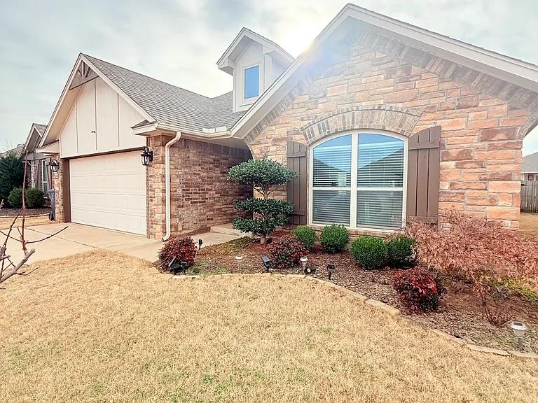 Beautiful home in Edmond! Open floor plan with 3 beds and 2 full baths and over 1500 SF of living space. Spacious Living room comes with gas fireplace that opens into kitchen and dining area. Kitchen has quartz countertops, stainless steel appliances, gas stove, dishwasher, microwave and also comes with fridge, washer and dryer. Huge fenced in backyard for outdoor entertainment. Income needs to be 3xs the rent.  Deposit and 1st months rent must be paid before move-in. $500 non-refundable pet fee. Pets must be under 25 lbs and house trained. If more than one pet, an additional $25/pet/month will be added to rent.