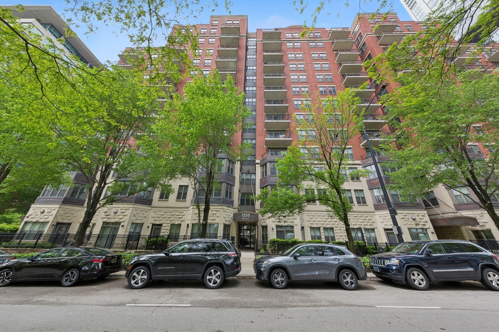 Welcome to this rare and spectacular 3-bedroom, 2-bathroom corner residence at Lakeside on the Park-featuring a massive private rooftop terrace with panoramic skyline, lake, and museum campus views. This is premier South Loop living at its finest! Step into an impressive open-concept layout with soaring ceilings that seamlessly connect the living, dining, and kitchen areas-ideal for both entertaining and everyday living. The chef's kitchen is outfitted with granite countertops, stainless steel appliances, abundant cabinetry, and a large island with a breakfast bar. The primary suite is a luxurious retreat, boasting a private balcony with breathtaking views, a recently renovated spa-inspired en-suite with a soaking tub, separate shower, dual vanities, a custom walk-in closet, and a 2nd closet. Two additional spacious bedrooms share a well-appointed full bath with dual sinks and a glass-enclosed shower. Additional features include: In-unit washer/dryer, Private storage, Investor- and pet-friendly building! Residents of Lakeside on the Park enjoy an array of amenities, including on-site management, a sun deck,  courtyard, and a state-of-the-art fitness center. Unbeatable location-just steps to the lakefront, Museum Campus, Soldier Field, Grant Park, CTA Red Line, Lake Shore Drive, and all the vibrant dining, shopping, and nightlife the South Loop has to offer. Zoned for highly-rated Level 1+ South Loop Elementary. Don't miss this one-of-a-kind opportunity to own a show stopping home with views and outdoor space rarely found in the city! Owner is related to the realtors.