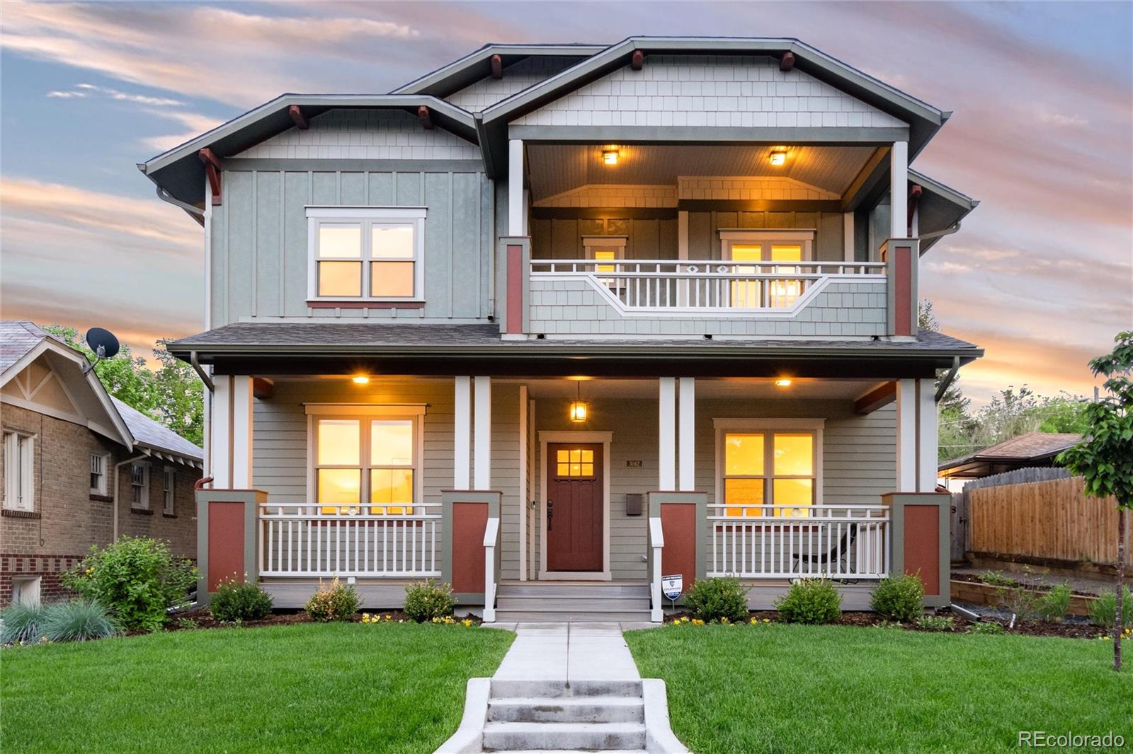 // OPEN HOUSE | Thursday, April 9th 3-6 // This exceptional Highlands residence represents a standout value in today’s market, delivering nearly 4,900 square feet, refined design, and a level of condition and preparation rarely available at this price point. A covered front porch introduces a bright, open interior defined by four inch plank hardwood floors, custom built-ins, and clean architectural lines. The main level is both functional and inviting, featuring a private study with French doors, a living room with a gas fireplace, and an expansive great room that flows seamlessly into the dining area and kitchen. The kitchen stands out with Bosch appliances, quartz countertops, soft close cabinetry, all opening naturally to the main living spaces for effortless living and entertaining. Upstairs, the primary suite offers vaulted ceilings, a private patio, a custom walk-in closet, and a well appointed bath with a soaking tub and multi head shower. Additional bedrooms are generously sized and well positioned. The finished basement expands the home with a wet bar, recreation space, and additional bedrooms, creating flexibility for guests or entertaining. Outdoor spaces include a covered patio, fenced yard, and an oversized 2 car garage with EV charging. This home has been meticulously maintained and thoughtfully prepared for market. A pre-listing inspection was completed, and the sellers addressed items identified during that process. The HVAC system has been recently inspected and serviced. Recent improvements include full interior paint, new carpet, refinished hardwood floors, LED lighting upgrades, updated fixtures, professional cleaning, window cleaning, exterior power washing, new sod, and refreshed landscaping. Additional materials available upon request include floor plans, a 3D walkthrough, inspection report, and vendor invoices. This is a rare opportunity to acquire a home of this size, quality, and condition in one of Denver’s most sought after neighborhoods.