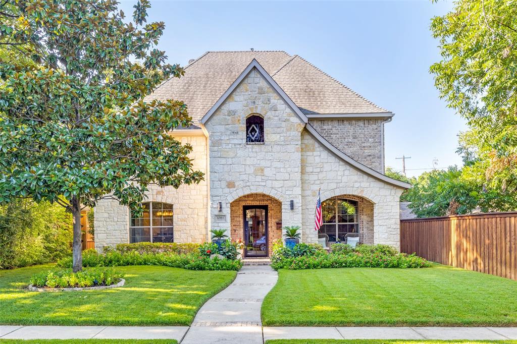 Beautifully maintained transitional home perfectly located in the heart of Lakewood Heights.  Open and inviting floor plan accented by extensive windows allows sunlight to stream into every corner of the warm and inviting home.  Gorgeous backyard and outdoor entertaining area features a custom heated pool by Riverbend Sandler with a hot tub.  Live year round in the covered patio outdoor living area complete with wood burning fireplace, auto screens and grilling station.  Fresh and updated primary bath is a knock out in the Owner's spa retreat with elevated finishes including steam shower, large format surfaces, a free standing tub and a heated floor for the ultimate in comfort. Pride of ownership abounds in this move in ready home.