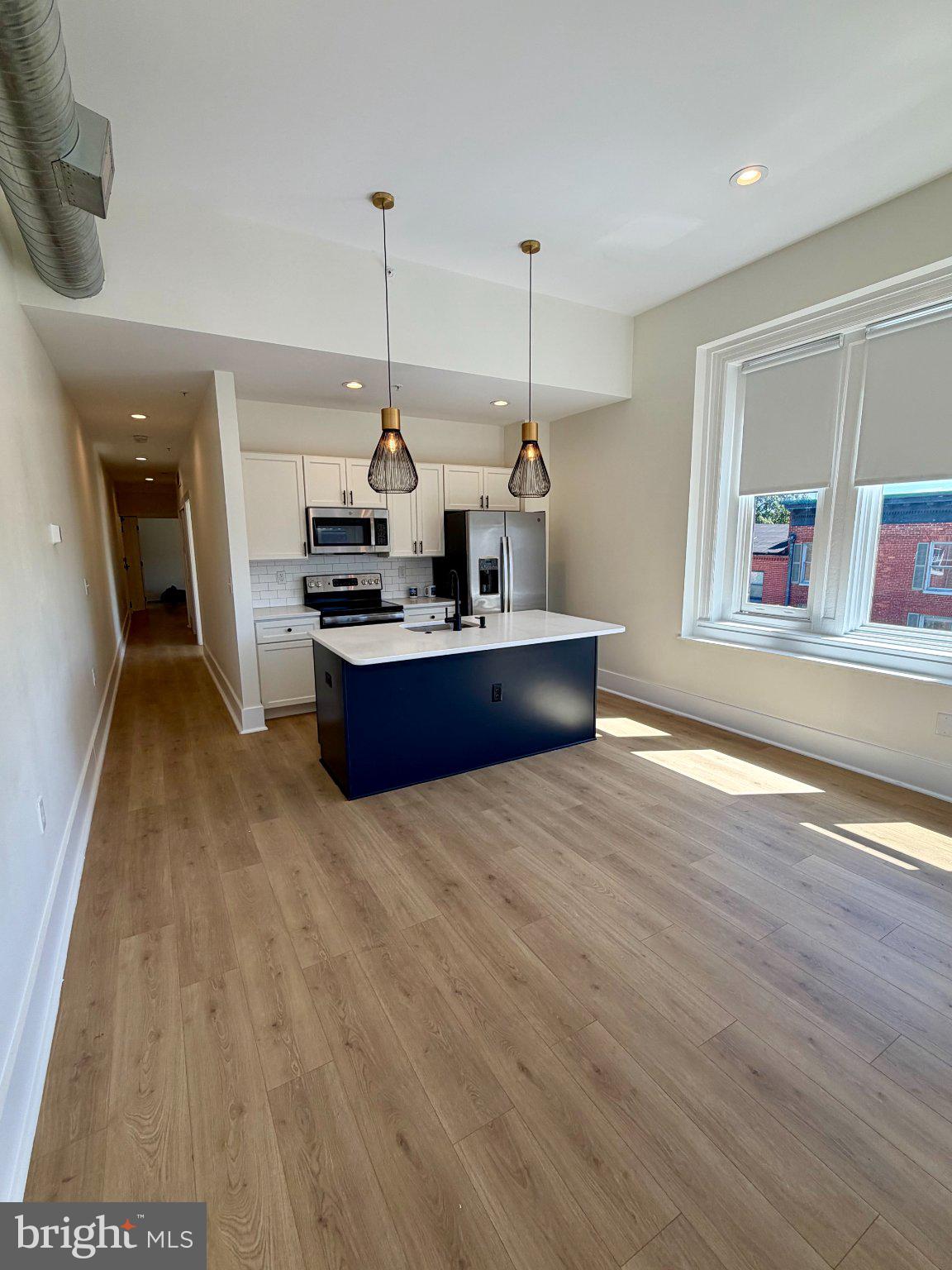 Fantastic opportunity in the heart of historic Fells Point! This spacious top-floor corner unit features 2 bedrooms and 1 full bath with an abundance of natural light throughout. The corner location and generous windows create a bright, airy feel, while the well-proportioned rooms offer comfortable and versatile living space. Enjoy an unbeatable location just steps from the Fells Point waterfront, Broadway Market, restaurants, cafés, local shops, nightlife, and the waterfront promenade. With the neighborhood’s historic charm and everything you need just outside your door, this is city living at its best!
