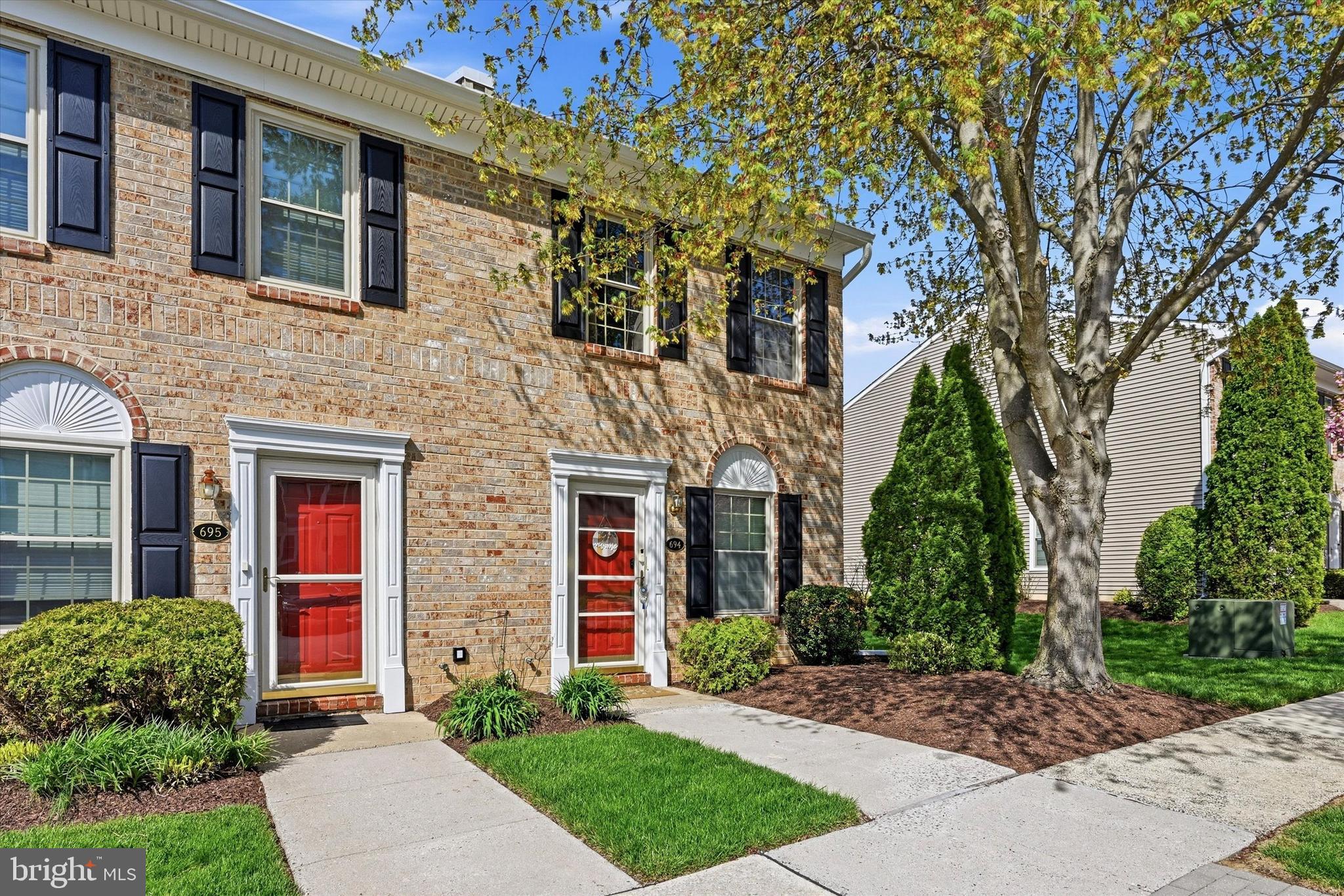 Welcome to 694 Metro Court, a beautifully maintained end-unit townhome in the highly desirable Exton Station community in Chester County. Offering 2 bedrooms and 2.5 bathrooms, this home combines comfort, convenience, and low-maintenance living in a prime location.  Step inside to a bright and inviting living room that seamlessly flows into the open dining area and kitchen beyond, creating a functional layout ideal for both everyday living and entertaining. Neutral tones and durable LVP flooring run throughout, providing a modern, cohesive feel. A spacious coat closet and a convenient powder room complete the first floor. The rear sliding door leads to a private patio, perfect for relaxing or enjoying your morning coffee. Upstairs, you’ll find two generously sized bedrooms, each offering privacy and comfort. The first bedroom features its own full bathroom and is ideally positioned away from the parking area for added tranquility. The second bedroom is serviced by an additional full hall bathroom, while a conveniently located washer and dryer in the hallway adds everyday ease.  As part of the Exton Station community, residents enjoy access to a clubhouse, tennis and basketball courts, as well as scenic parks and walking trails. The location is unbeatable—just minutes to the Exton Train Station, major roadways, shopping, dining, and within the highly regarded Downingtown East School District. With its end-unit setting, thoughtful layout, and exceptional amenities, this home offers the perfect blend of lifestyle and location.