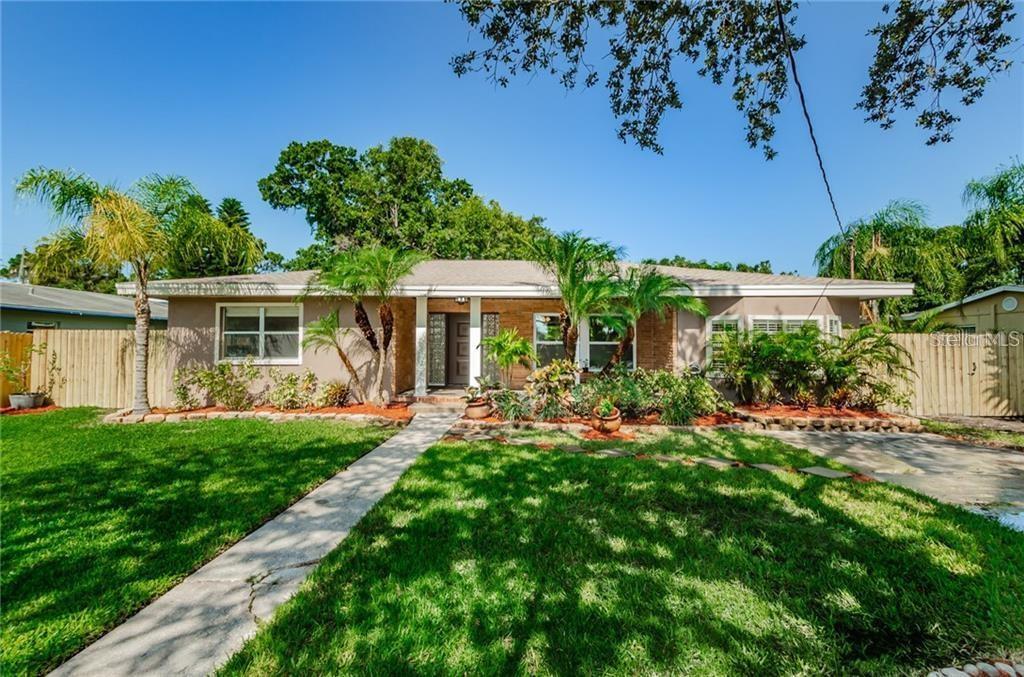 NEWLY REMODELED and upgraded... quaint, lovely home nestled in the Bayou, HUGE backyard ideal for a pool. Has a Pergola, a Shed, and a large outdoor entertaining area. Coastal color palette throughout the home, located across the street from Million Dollar Homes with boat docks. Less than 2 miles from the Famous Tarpon Springs Sponge Docks. A nice bike ride that wraps around beautiful waterfront and historic homes along your route. Centrally located and 30 minutes in either direction to both Tampa and St. Petersburg, it's an ideal location.  5 minutes to 2 beaches, Sunset Beach and Fred Howard Park.