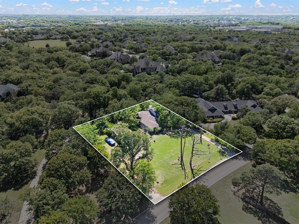 Nestled on a quiet cul-de-sac in highly sought-after Southlake, this rare opportunity offers the perfect canvas to build your dream home.  Located within award-winning Carroll ISD, the property boasts an incredibly beautiful lot where the only sounds you’ll hear are birds singing—providing a peaceful, private setting that’s hard to find.  Just minutes from Grapevine Lake, you’ll enjoy convenient access to outdoor recreation while still being close to shopping, dining, and major thoroughfares and DFW Airport.  With no HOA, you have the freedom to design and create without added restrictions.  The existing home is being sold as-is, and no interior photos are available due to its condition.  This is truly a prime opportunity for builders, investors, or buyers looking to secure a premium lot in one of the most desirable areas in DFW.  Bring your vision and make it your own!