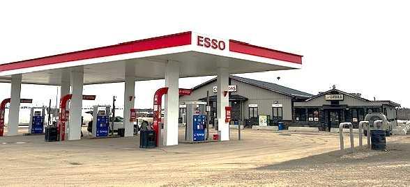 GAS STATION (Esso Synergy), CONVENIENCE STORE and RESTAURANT FOR SALE, including LAND & BUILDING.  This property is located in one of Alberta’s most beautiful northern towns, Lac La Biche, approximately 2.5 hours north of Edmonton.  This is a well-established and well-maintained property; built, owned and operated by the original owners.  Lot size is 4.72 acres (corner lot); building size is approx. 5400 sq ft. (3720 sq ft convenience store + 1680 sq ft restaruant). Easy access from several highways including HWY2.  No contamination issues as there have never been any underground tanks.  There are two above ground 25,000 fuel tanks.  There are 4 islands with 3 pumps serving regular, premium and diesel fuel.  The very busy convenience store offers lottery, coffee, tobacco and some clothing, souvenirs and a selection of hot and cold food items.  The restaurant is approximately 1680 sq ft is well-equipped and fully-staffed.  The property offers an opportunity for future development to be able to expand the existing business or add additional services.