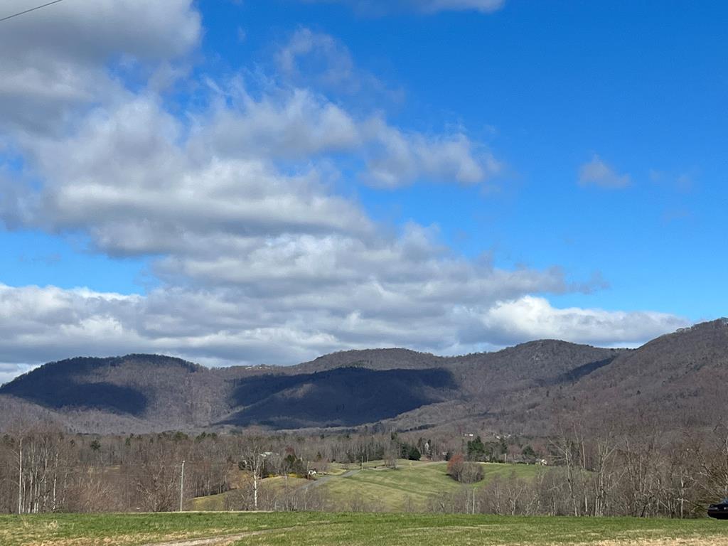 Big views from this 97 acres in Patrick County, Ararat, Virginia. The feature photo is a northern view. The streams in valleys could be potential pond sites. The county tax map shows a property line thru and existing pond. Build your dream home, barndominium, barns, cabin or development home sites.  Look into the Blue Ridge Mountains from several places on this property. Approximately 30 acres of open land. The balance is wooded. Hunt small or big game. Ride your side by side, tractor or pickup over your private retreat. Walk and look at the big sky and your own paradise away from the hustle and bustle. Approximately 10 miles Blue Ridge Parkway or Mt. Airy, NC and approx. 18 miles to the Primland Resort. Schedule a tour today.