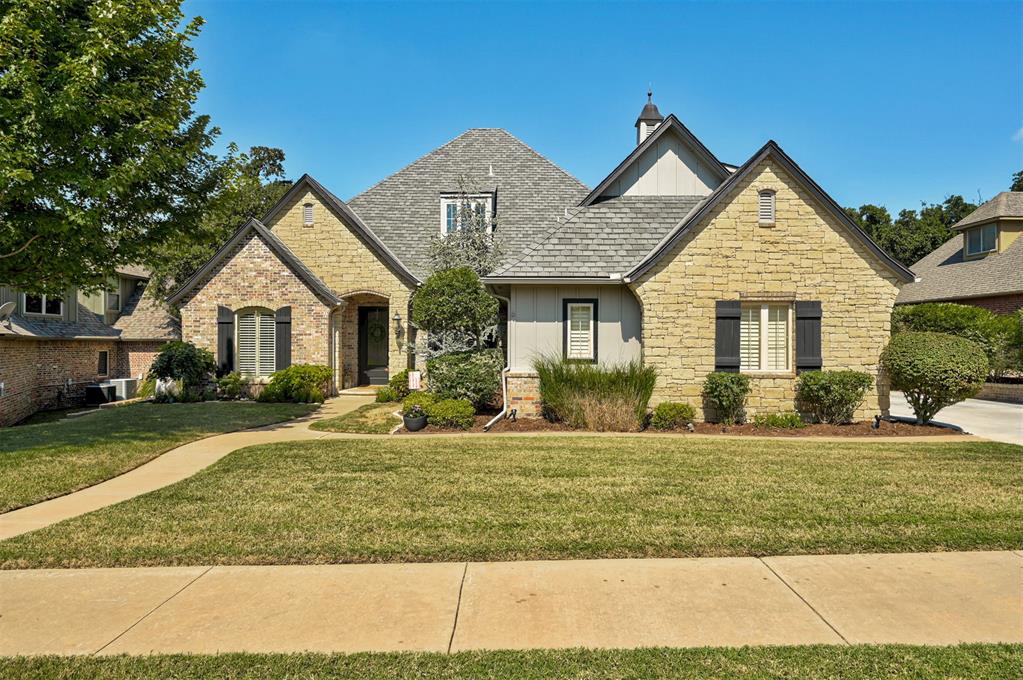 Welcome home to this beautifully remodeled home, located in the highly sought-after Belmont Park community! Boasting 4 spacious bedrooms, 4.5 bathrooms, and over 3,600 sqft of living space, this home offers the perfect blend of style, function, and comfort. From the moment you enter, you’ll be greeted by vaulted ceilings with rich wood beam accents in the living room, creating a warm and inviting atmosphere. The fully remodeled kitchen features quartz countertops, updated appliances, and fresh paint, making it ideal for both daily living and entertaining. All four bedrooms are conveniently located on the main level, including a dedicated study with its own fireplace, perfect for working from home or a cozy reading retreat. Two bedrooms share a Jack and Jill bathroom, while a third enjoys its own private en suite. The luxurious master suite includes vaulted ceilings and a fully updated master bath, complete with quartz countertops, new tile flooring, updated light fixtures, and a stunning subway-tiled shower and tub surround. Upstairs, you’ll find a massive bonus room with its own full bathroom, ideal for a media room, playroom, or guest suite. Additional features include a three-car garage with an in-floor storm shelter and plenty of storage space. Enjoy the neighborhood’s concrete walking trails, sidewalks, community pool, playground, and scenic pond; all just steps from your front door. Don’t miss your chance to own this exceptional home in one of Edmond’s most desirable areas!