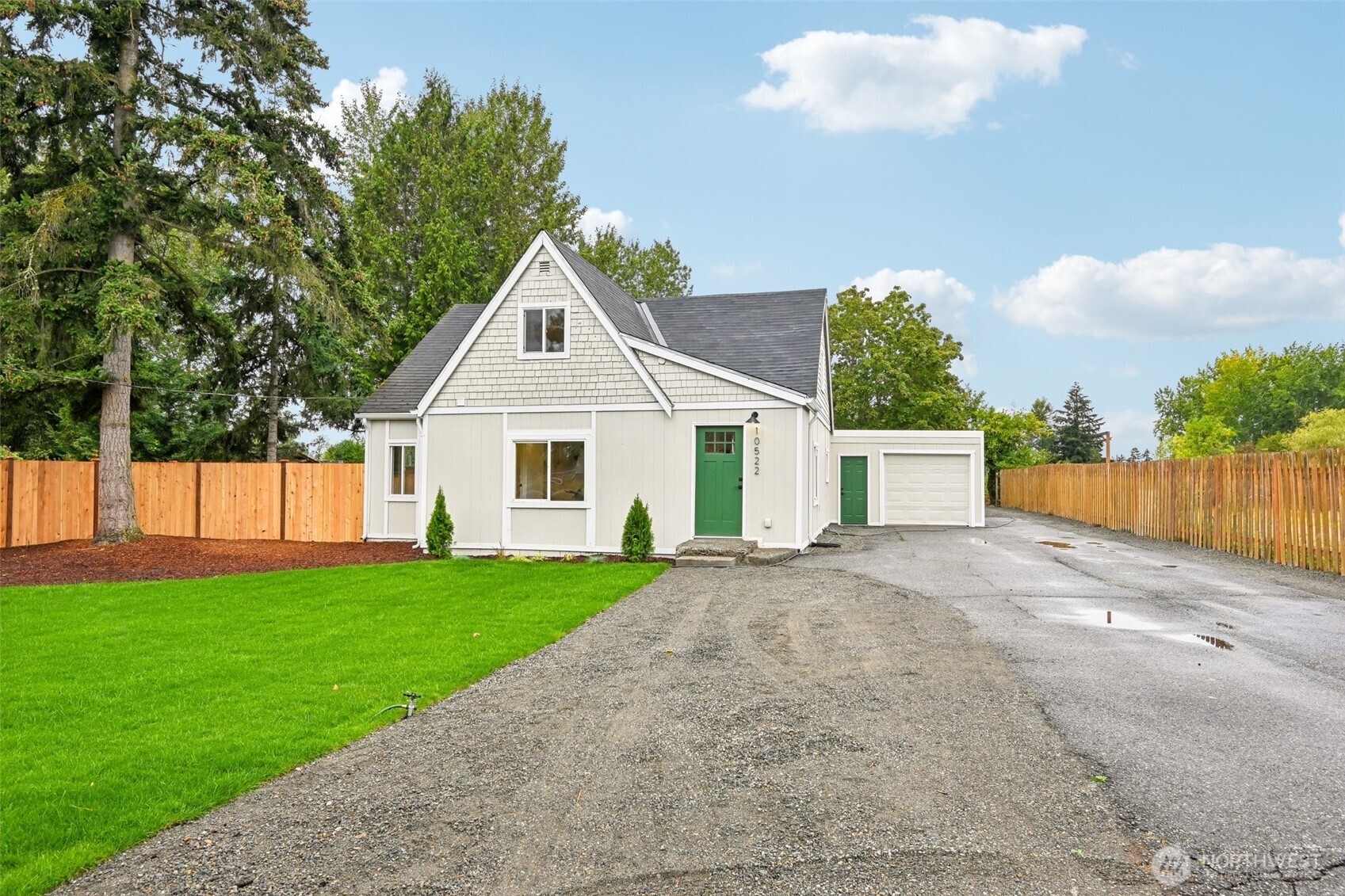 Fully remodeled 5 bedroom, 3.5 bath home on nearly an acre, with a new furnace, updated electrical and plumbing. Designer finishes throughout include new flooring and carpet, fresh interior and exterior paint, a new kitchen with white oak cabinetry and quartz countertops, a feature wall in the living room, and stylish lighting. The floor plan gives everyone somewhere to be. Five bedrooms and three and a half baths, including a full bath upstairs, plus a bonus room for a second living space and a coffee bar for the mornings. Outside, the 38,475 square foot lot with walkways, lounge area, and chicken coop leaves room for a shop, a garden, RV parking, or simply real distance from your neighbors. Close to schools and everyday conveniences. Book your showing before this one is gone!