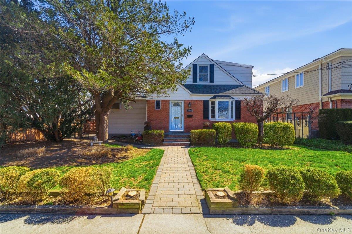 Beautifully Updated & Move-In Ready Cape in Garden City SouthWelcome to this bright and refreshed 4-bedroom, 2.5-bath Cape Cod, ideally situated in the desirable Garden City South neighborhood. This home has been thoughtfully updated to offer a clean, modern feel while maintaining its classic charm.Step inside to a sun-filled living space featuring gleaming hardwood floors, fresh finishes, and recessed lighting throughout, creating a warm and inviting atmosphere. The spacious layout flows seamlessly into the oversized eat-in kitchen, now enhanced with new quartz countertops, a new sink, and a new stove, offering both style and functionality.The home’s flexible floor plan includes two bedrooms and a full bath on the main level, perfect for guests, a home office, or convenient first-floor living. Upstairs, you’ll find two additional generously sized bedrooms and another full bath, along with updated flooring and plenty of natural light.The full finished basement provides a substantial bonus space—ideal for a recreation room, home gym, or extended living area—with a dedicated laundry section.Additional highlights include a new boiler, updated bathrooms, and a layout that offers both comfort and versatility.Outside, enjoy a private driveway, detached garage, and a spacious backyard with decking, perfect for entertaining or relaxing.Located close to shopping, dining, parks, and transportation, this move-in ready home offers exceptional value in a sought-after community.Enjoy outdoor living on the spacious deck overlooking the private backyard, complete with in-ground sprinklers. A 1-car detached garage, large driveway, attic storage, and split A/C units add extra comfort and convenience.