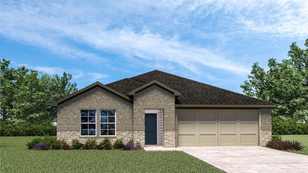 Cali — 4 bed | 2 bath | 1796 sq ftDiscover the Cali plan, one of our new homes in Fireside Creek in Oklahoma City. With 4 bedrooms, 2 bathrooms, and 1796 square feet, this home offers space and comfort. Secondary bedrooms are thoughtfully placed near the entry, leading you into the open-concept living spaces. The kitchen showcases shaker-style cabinets, stainless steel appliances, a pantry, and a central island with sink and dishwasher. At the back, the primary suite provides privacy with an adjoining bath and a generous walk-in closet. This home includes our Home Is Connected® smart home package — featuring a camera doorbell, control panel, Kwikset® keypad lock, and smart switches. It also comes with a fully sodded yard and a front landscaping package for added curb appeal. This design blends function and style, making it perfect for families searching for new homes in Oklahoma City.