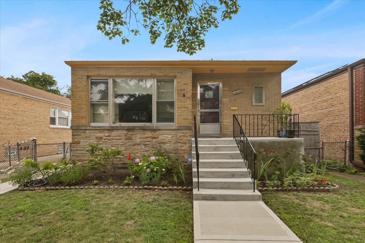 Location! Location!! West ridge area all Bricks Raised Ranch house with 6 spacious Larger good size Bedrooms (3 bedrooms 1st floor & 3 bedrooms garden /basement), 2.5 Baths and full finished basement with laundry & kitchen. Main level features - Large sunny & bright Living room, formal Dinning room, large Kitchen with eaten kitchen area & pantry /mud room, Refinished hardwood floors throughout. Newer heating machine (2024) & hot water tank, painting, update Bathrooms & newer Roofs. Fully finished garden unit including spacious 3 bedrooms, recreation room, full bathrooms & 2nd kitchen area & laundry room features thru out wooden lamination. Newer concrete front stairs, side walks & brick paver patio & 2 car garage. Close to local top rated elementary schools, Warren parks, Devon area shopping, restaurants, lake Michigan, lake shore drive, Bus & public transportation. Great neighborhood & Nice fenced backyards with green garden area, kids play area & Summer relax & enjoy BBQ.