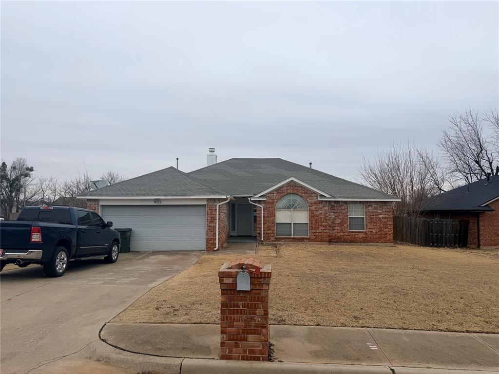 This is a solid Edmond home in a neighborhood that continues to perform well for both homeowners and investors. Tucked on a quiet corner lot, this three-bedroom, two-bath layout offers comfortable, single level living with a functional floor plan and good natural light throughout. The brick exterior, attached two-car garage, and fully fenced yard make it easy, low maintenance living. Located just minutes from UCO, shopping, dining, and everyday conveniences, this property has a strong rental history and long-term upside in a highly desirable area.