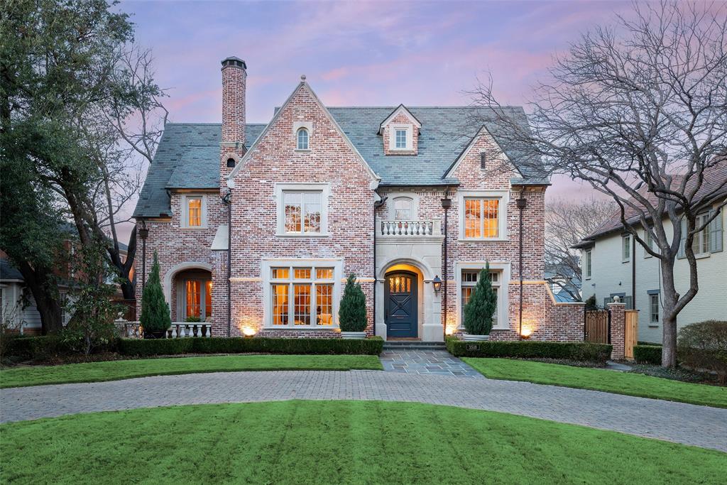 Majestically situated on one of the most desirable streets in University Park, this exceptional Gage-built home sits on an expansive 70 x 171 lot and offers a rare combination of timeless design and exceptional livability. The thoughtfully designed floor plan provides generous living spaces, including five spacious bedrooms, each with ensuite baths, a private office, formal living and dining areas, and an upstairs game or playroom. Throughout the home, extensive use of fine quarter-sawn oak hardwood floors and exceptional custom wood millwork highlight the superior craftsmanship and attention to detail.The open-concept kitchen overlooks the breakfast area and family room, creating an ideal setting for both everyday living and entertaining. Outdoor living is equally impressive with a covered patio featuring a fireplace and phantom screens, a beautiful pool, and lush landscaped grounds. The entire patio and walkways are elegantly finished in Pennsylvania Blue Stone, complementing the gated yard that offers additional parking or play space. Impeccably maintained, the home showcases timeless architecture with details designed to endure. Additional highlights include limestone fireplaces, a wine room, slate roof and an elevator-ready design. Located within Highland Park ISD and zoned to Hyer Elementary, the property is also just a five-minute walk to the beautiful Caruth Park and its tennis courts, making this remarkable residence truly a rare find. A coveted opportunity on the most desirable block of Caruth awaits.