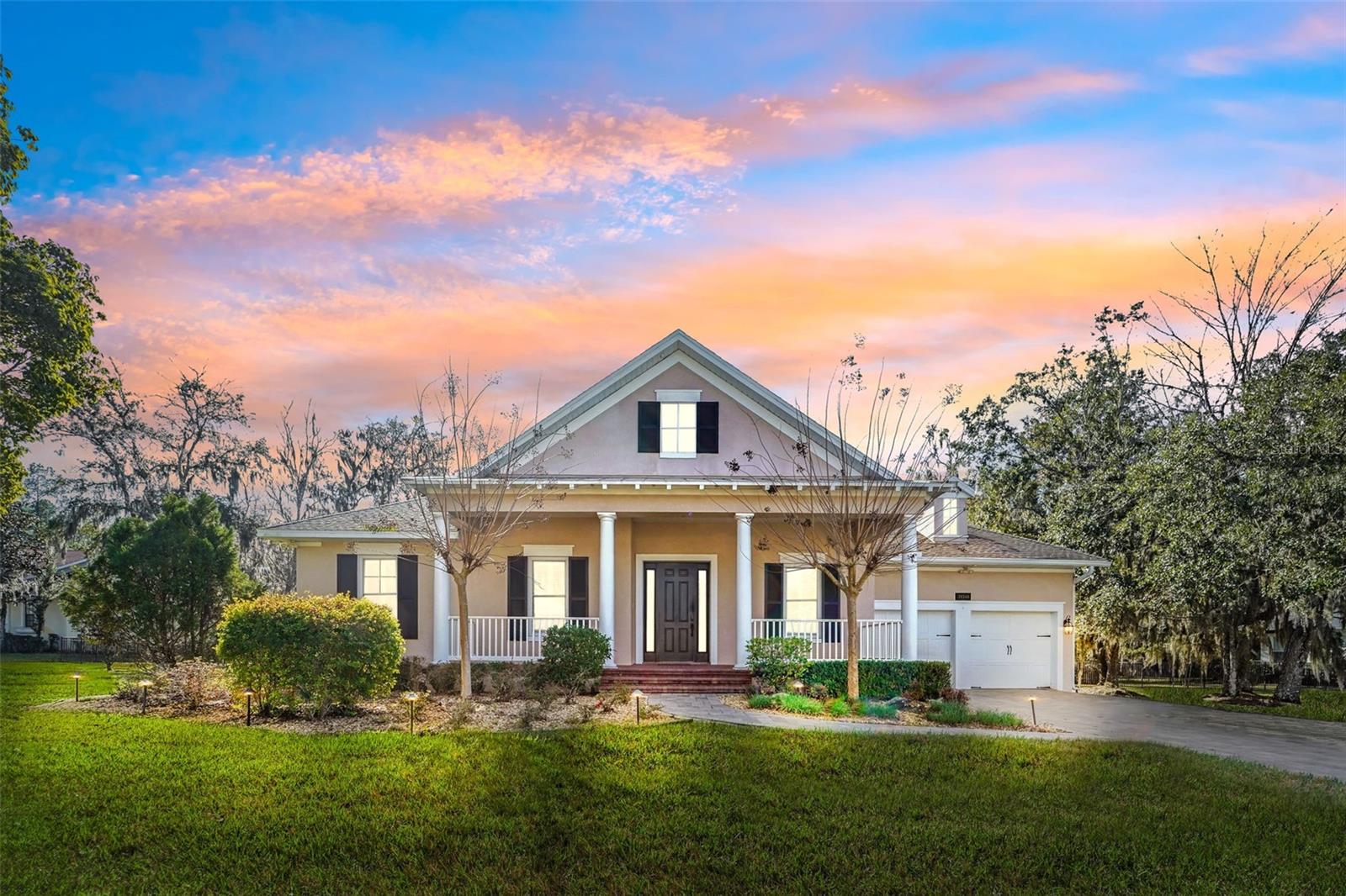 Rare 1.05-Acre Cul-de-Sac Home with Preserve Views, No Rear Neighbors, New Roof & Andersen Windows Located on a quiet cul-de-sac, this elegant 3-bedroom, 2 full and 2 half-bath home sits on three combined, fully fenced lots totaling 1.05 acres, offering exceptional privacy and space rarely found. With no rear neighbors, the property backs to a protected natural preserve that cannot be built upon, ensuring peaceful views and long-term privacy. The home is currently being enhanced with a brand-new roof scheduled for installation within the next few weeks, and features all new Andersen® brand windows, delivering improved energy efficiency, durability, and timeless quality—significant upgrades that add immediate and long-term value. Inside, the home offers a bright, open layout with a formal dining room, formal sitting area, and a private office, ideal for today's work-from-home lifestyle. The expansive chef's kitchen features abundant cabinet and counter space and opens seamlessly to the family room and dinette, creating an inviting flow for both entertaining and everyday living. Designed with a split-bedroom floor plan, most rooms overlook the screened-in patio and the expansive backyard beyond. The primary suite serves as a private retreat with a large walk-in closet, garden tub, and separate shower. Upstairs, a spacious flex room with a half bath provides exceptional flexibility—perfect for a media room, game room, home gym, or guest space. Additional highlights include a 2.5-car garage with built-in storage cabinets, generous indoor and outdoor living areas, and a setting that blends privacy, space, and natural beauty. Living in Southern Hills Plantation Club means enjoying world-class amenities centered around the renowned Pete Dye Championship Golf Course, consistently recognized among the top residential golf communities in the nation. Residents enjoy an impressive two-story clubhouse, a resort-style Olympic swimming pool with the popular Sunnies poolside bar and grill, tennis and pickleball courts, a full-service spa, a 24-hour fitness center, and multiple dining venues. Additional highlights include a professionally staffed pro shop, PGA instruction, scenic cart and walking trails, a charming Par-3 course, 24/7 manned security, and a vibrant calendar of social events—offering a lifestyle that is as enriching as it is elegant.