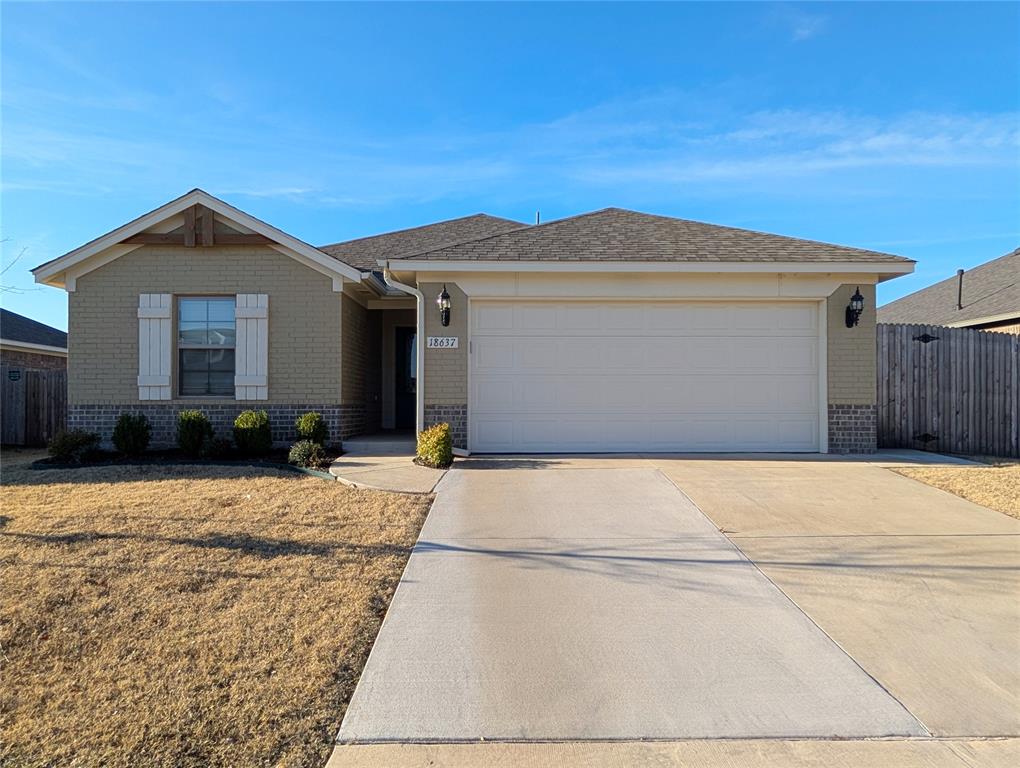 Welcome to your next home in the highly regarded Deer Creek School District. Step inside and you’re greeted by streams of natural light and an airy, open-concept layout that connects the kitchen and living room. The kitchen features an oversized island, farmhouse sink, gas range, and included refrigerator—perfect for weeknight dinners or weekend gatherings. Just off the kitchen, the dining area opens to a spacious, fully fenced backyard ready for cookouts, playtime, or quiet evenings outdoors. The primary bedroom offers a private en suite bathroom and a generous walk-in closet. Two additional bedrooms provide plenty of space and share a well-appointed hall bath. A dedicated laundry room adds everyday convenience. This newer 3-bedroom home combines comfort, style, and functionality—all in a fantastic location.