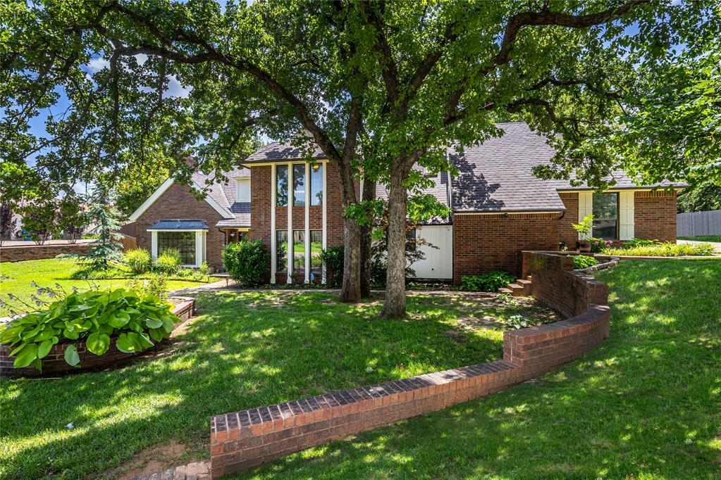 THIS! IS 1504 Canary Place! You do not want to miss this 2 owner home nestled in the addition of Kickingbird Estates just across the street from the updated Kickingbird Golf Course. This 2 story home offers 4 bedrooms with 3.5 bathrooms. Primary bedroom is on the lower level with the remaining 3 beds upstairs with a large bonus/game room. The living area boasts a wet bar,built in book shelves around a the fireplace and access to the backyard for easy entertaining. The formal dining room is just off the kitchen area which also has a breakfast room for extra dining. You wont want to miss the lanai just off the primary bedroom, perfect for slow mornings outside or extra long evenings to sit outside. New Lennox HVAC installed in 2019 along with a whole house HALO water purification and water softener system , two commercial grade water heaters. New Dishwasher (2024) New Microwave(2019)Washer and Dryer (2019) remains with the property along with the Refrigerator (2019). More updates listed with disclosures. This home is ready for its new owners