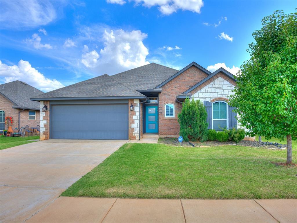 Welcome to Lone Oak East – where charm meets convenience! This beautifully updated 3-bedroom, 2-bath home is in a prime spot with easy highway access and is nestled within the sought-after Deer Creek Public School District. Step inside to an open floor plan designed for modern living. The living room boasts a cozy gas fireplace and flows seamlessly into the dining area and kitchen, where the cabinets have just been refreshed with crisp white paint, adding a bright, clean feel to the heart of the home.

Retreat to the oversized primary suite, featuring dual vanities, a walk-in shower, a separate soaking tub, and a HUGE walk-in closet you'll love. The secondary bathroom has also been freshened with sleek white cabinets, giving it a fresh, updated look.

You're just a short stroll from the neighborhood pool and playground, so don't miss this move-in-ready gem. Schedule your showing today!

Buyer to verify school information.