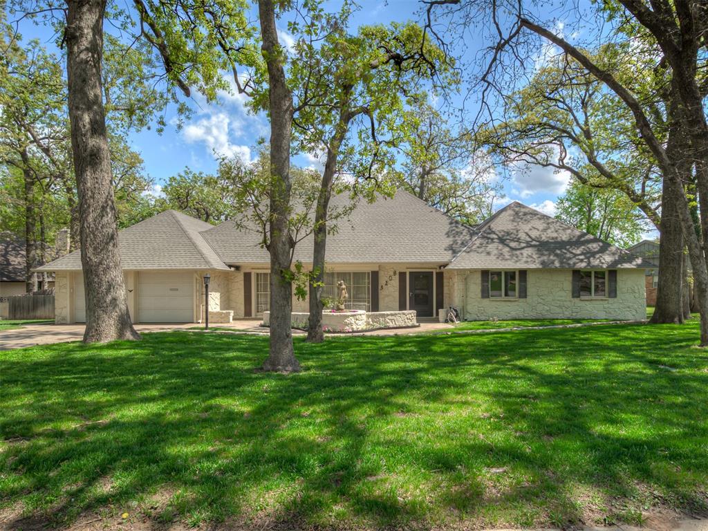 Tucked beneath mature trees on a generous 1/3 acre lot in sought-after Meridian Hills, this home offers a rare opportunity to create something truly special.With nearly 2,500 square feet, 4 bedrooms, and multiple living and dining spaces, the layout is both spacious and functional—featuring large rooms, abundant storage, and timeless architectural details like built-in bookshelves and a classic fireplace anchoring the den.The kitchen is well-designed for its era with a gas cooktop, double ovens, and an oversized pantry—ready for your vision and updates. Throughout the home, you’ll find solid construction and a layout that lends itself beautifully to modern transformation.Step outside and you’ll immediately see what sets this property apart—a sprawling backyard shaded by mature trees, a massive covered brick patio perfect for entertaining, and space to create your own private outdoor retreat.Recent improvements include a newer roof and a 50-gallon hot water tank (approx. 5 years old), giving you a strong starting point for renovations focused primarily on cosmetic updates. A generator adds peace of mind and uninterrupted, year-round comfort.Located in a tucked-away neighborhood many buyers overlook, yet just minutes from the 39th Expressway for easy access across the city—and within walking distance to the elementary school.Whether you’re a DIY buyer or someone looking to customize a home in a prime location, this is a rare chance to build equity and make it your own.