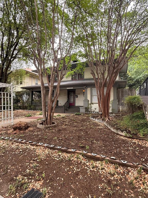 A rare opportunity to reimagine a character-rich 1936 residence in the heart of Oak Lawn. Offering approximately 2,460 square feet with 4 bedrooms and 3 bathrooms, this home sits on an expansive approximately 8,000 square foot lot in one of Dallas’ most sought-after urban neighborhoods.Original architectural details, including antique chandeliers, bring a sense of timeless charm and sophistication. The kitchen is already equipped with newer appliances, including a 5-burner gas cooktop, providing a strong starting point for a thoughtfully curated renovation.Select portions of the home have been taken down to the studs, creating a unique opportunity for a custom redesign while preserving the home’s original character. The flexible layout and generous square footage allow for a seamless blend of modern updates and classic design.Outdoor living is equally compelling, with a large backyard deck ideal for entertaining or creating a private retreat. A detached two-story garage features an upstairs apartment—perfect for guest accommodations, a private office, or an income-producing rental.Positioned just minutes from Uptown, the Medical District, Love Field, and some of Dallas’ best dining and entertainment, this property offers the rare combination of location, character, and the opportunity to create something truly exceptional.
