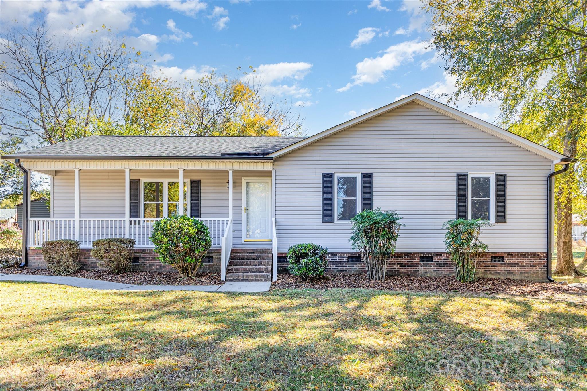 Discover comfort and convenience in this beautifully updated 3-bedroom, 2-bath home, perfectly situated in one of Kannapolis’s fastest-growing areas. Designed for easy, one-level living, this home offers the perfect blend of modern upgrades and everyday functionality. Step inside to find freshly renovated bathrooms featuring stylish tile flooring and backsplash detailing, giving the space a clean, contemporary feel. The spacious living areas flow effortlessly, creating a warm, inviting atmosphere that’s ideal for relaxing evenings or entertaining guests.
Outside, enjoy a large, level backyard—perfect for gatherings, gardening, or simply soaking in the Carolina sunshine. Two outdoor sheds provide ample storage and workspace for hobbies or tools. And with a brand-new roof installed in 2025, you can move in with confidence and peace of mind. Located just minutes from the revitalized Downtown Kannapolis, with its growing lineup of shops, restaurants, and entertainment, this home combines small-town charm with big-city convenience.