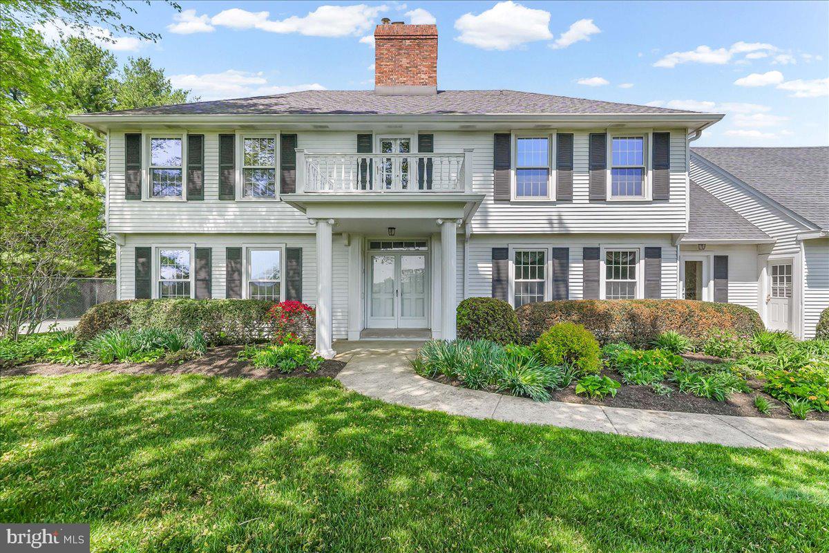 Welcome to this spacious 4 bedroom, 2.5 bath Colonial with approximately 3,600 square feet in a highly sought-after Kennett Square location. Set on a beautifully landscaped 1-acre lot, this home combines comfort, space, and convenience near top-rated Unionville/Chadds Ford schools, parks, and downtown Kennett Square, home to the Mushroom Festival and so much more. The main level features hardwood floors, a dedicated home office, and an updated kitchen with cherry cabinets, quartz countertops, newer appliances, and a bright breakfast area with a beautiful view of the backyard. Cozy up in the family room with a wood-burning fireplace, deck access, and generous space for everyday living and entertaining.Upstairs has four well-sized bedrooms, all with hardwood floors, including the primary suite with two walk-in closets and an en-suite bath with dual vanities and a tiled shower.  A hidden bonus room provides additional flexible space with a private entrance.The finished basement adds extra room for recreation, storage, or hobbies.Outside, enjoy the covered patio and large deck, mature landscaping, established gardens, fruit trees, a blackberry bush, and a private tennis court that can also be used for pickleball or basketball. Lastly, there is an oversized two car garage and a large shed for all your toys and lawn equipment. Pride of ownership is evident throughout this well-maintained home, with major updates including windows replaced in 2005, roof in 2015, chimney relined in 2014, exterior painting and new gutters in 2015, updated kitchen and primary bath and a new oil tank, to name a few.