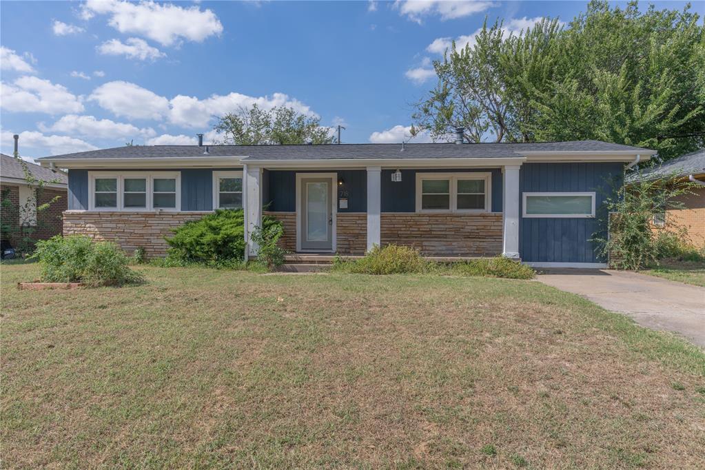 Welcome to this charming and functional 4-bedroom, 2-bathroom home in Norman, featuring a cozy covered front porch and a host of appealing updates. The updated kitchen is a delight, boasting stainless steel appliances, a generous bank of pantry cabinets, and abundant natural light streaming in from the windows over the sink. Flexibility is key in this home, as one of the bedrooms features built-in, floor-to-ceiling storage, making it an ideal space for a dedicated home office. The convenience continues with an interior laundry room that includes direct access to the backyard and a handy dog door. Outside, you'll find a large, fully fenced yard and a covered patio, providing the perfect secure space for relaxing, entertaining, or for your pets. This home is ready for you to move in and enjoy!