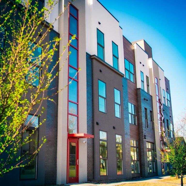 The Revv on McCullough Street student housing in the vicinity of Boyd & Jenkins Ave across from Sarkey's Energy Center on the NE corner of campus. www.TheRevvOK.com is pre-leasing for 2026-2027 school year.... ONE 3 bedroom UNIT AVAILABLE NOW for immediate move in January 2026!  Ground floor unit with polished concrete flooring throughout.  Secure building with hardened safe rooms and shared furnished party deck on the second floor looking south to the OU football stadium. Call for your tour today!  Utilities and parking included for the Spring '26 semester at a rate of $2985.  Group lease - round up your roommates and reserve this last unit -walking distance to class and campus corner! Rates go up this summer to $3300 with reserved parking for an additional $100 monthly.  Water, Trash, Electric included with rent.  Cox internet individually contracted.