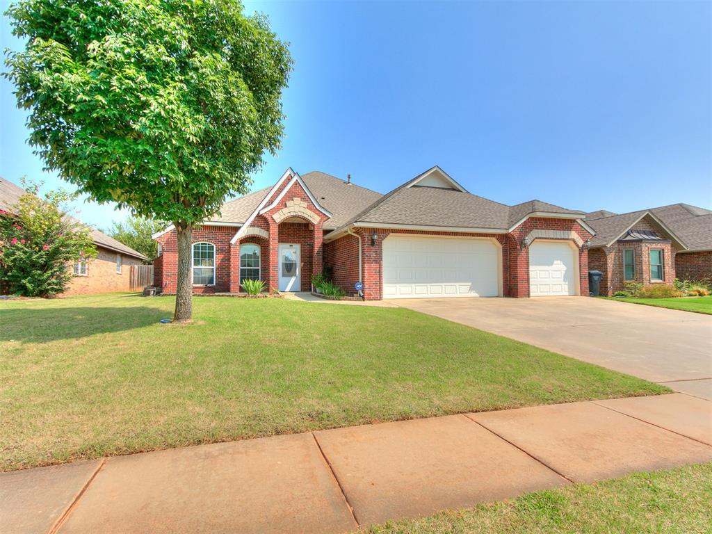This well-maintained home offers comfort, space, and thoughtful upgrades throughout. Step inside to discover a very open floor plan with two spacious living areas and wide crown molding, creating an inviting flow perfect for everyday living and entertaining.
Oversized master suite featuring 8x13 sitting area and a door leading directly to the backyard as well as massive walk-in closet. The master bath includes a large shower and plenty of storage with extra-deep linen closets.
The kitchen boasts stainless steel appliances and overlooks the living areas, while additional storage throughout the home adds to its functionality. Safety and peace of mind come with an in ground storm shelter.
Out back, you’ll love the extended covered patio and the generous yard—ideal for a growing family, weekend barbecues, or hosting friends.
Located in an excellent area with easy access to shopping, schools, and highways, this property combines convenience and comfort in one package.
Schedule your showing today and see why this home is such a rare find!
