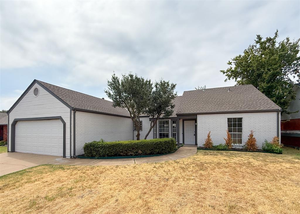 117 N Grand Fork! This home features recent interior and exterior updates, vaulted ceilings, a brick fireplace, and built-in shelving. The kitchen offers stainless steel appliances, ample cabinet space, and an adjacent dining area.Enjoy spacious bedrooms, an open-concept floor plan, plenty of storage, fenced backyard, and roof and siding that are less than one year old!3 Bedrooms | 2 Bathrooms | 2 Car Garage