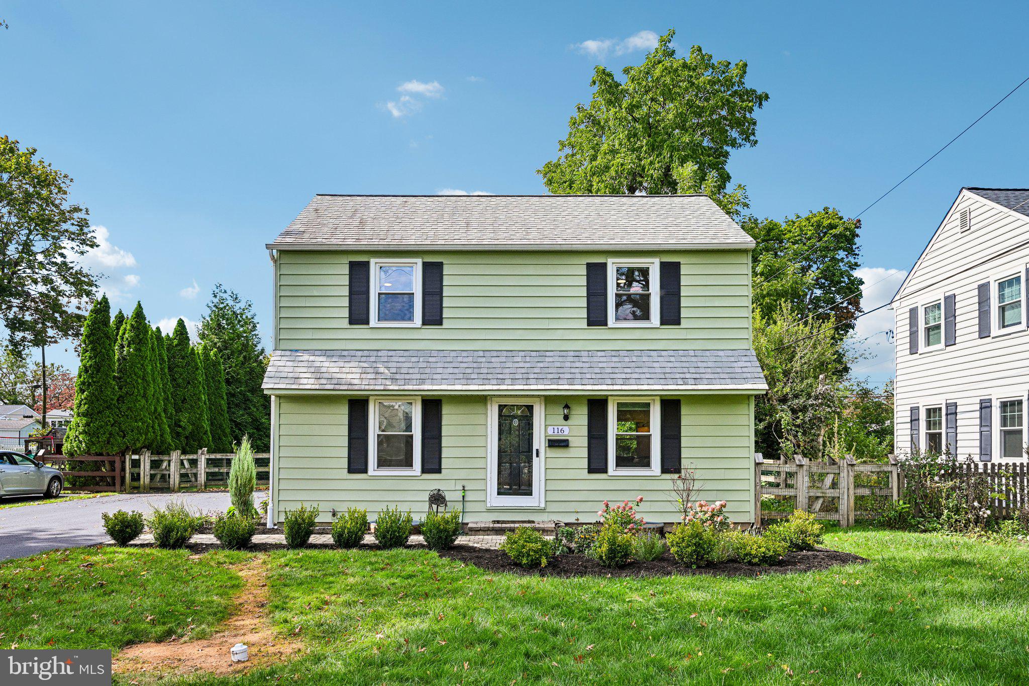 Location, location, location! This charming and well-maintained four-bedroom colonial is conveniently located with easy access to Paoli Center, the Paoli-Thorndale train line, Route 202, and everything the area offers. Inside, discover a bright, light-filled living room that flows into the eat-in kitchen, featuring a sliding door leading to the backyard. The first floor also offers a versatile den/mudroom/playroom, along with a convenient half bath. Upstairs, you’ll find four generously-sized bedrooms and a full bathroom in the hall. New carpeting has been installed throughout the second floor, while the first floor features new luxury vinyl plank flooring. The large, flat backyard is truly an oasis, offering plenty of space to relax, play, entertain, or simply enjoy the outdoors. The unfinished basement provides laundry and plenty of potential for additional storage, a workshop, or future finished space. Additional recent upgrades include a widened driveway and EV charger, newer washer & dryer, new light fixtures and recessed lighting and refreshed backyard landscaping. A great location, functional layout, fresh updates, and a beautiful backyard make this home a wonderful opportunity in the heart of Paoli. Mortgage savings may be available for buyers of this listing.