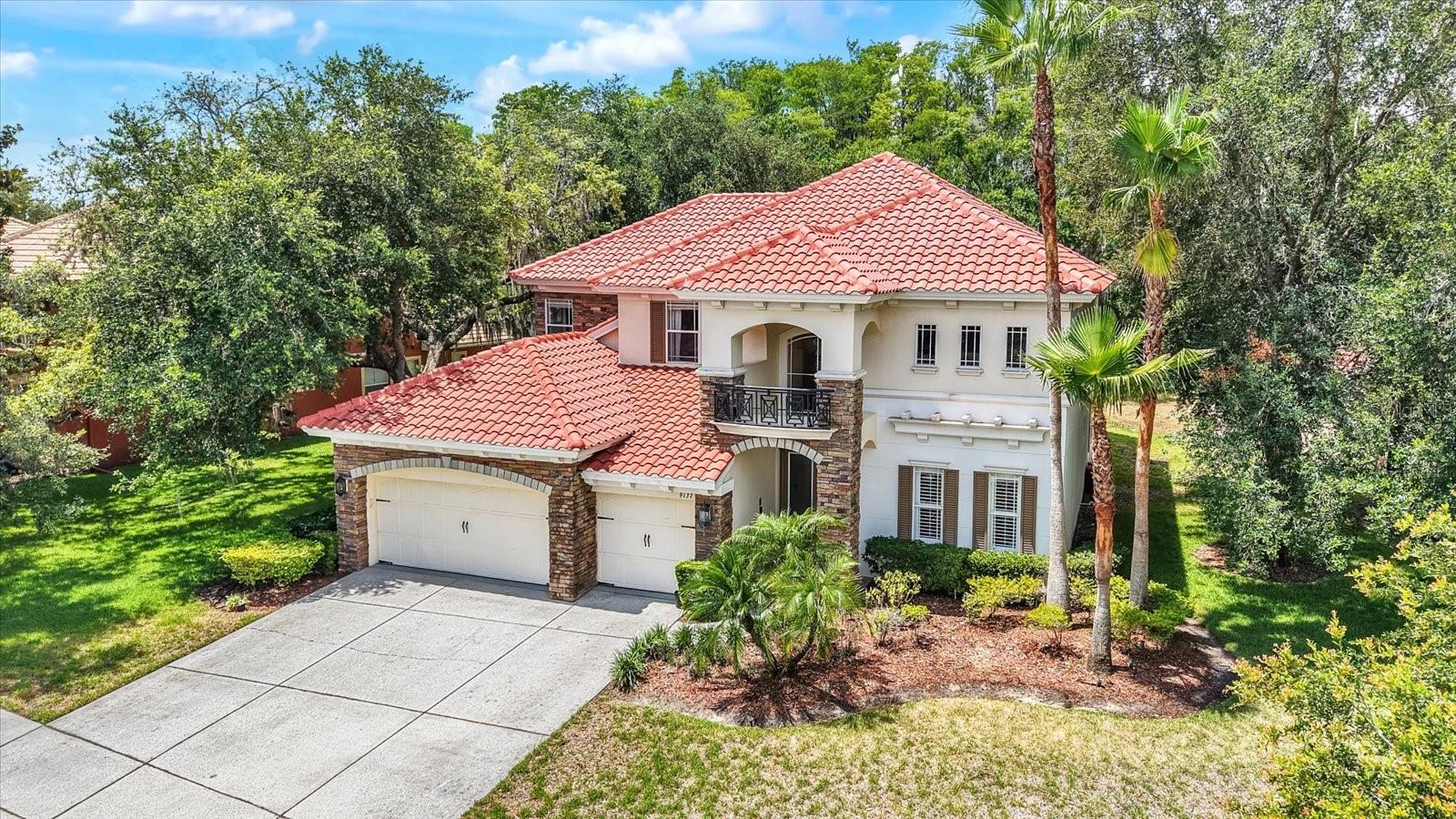 Move-in ready luxury in the desirable gated community of Waters Edge! This impressive 5-bedroom, 3.5-bath residence with a dedicated office features major peace-of-mind upgrades, including a BRAND NEW ROOF (2026) and two newer HVACs (2024 & 2025).Step into your private resort-style backyard complete with a heated swimming pool, an outdoor half bath, and no rear neighbors for ultimate privacy. The main-floor primary suite offers a quiet retreat with custom walk-in closets and a newly tiled bath, while an open kitchen frame views of your pool. Upstairs, a massive fifth bedroom serves as an ideal game or media room. Enjoy walkable access to the community boat ramp, clubhouse, and lakefront facilities, all just minutes from local dining, shopping, and golf courses. Schedule your private tour today!