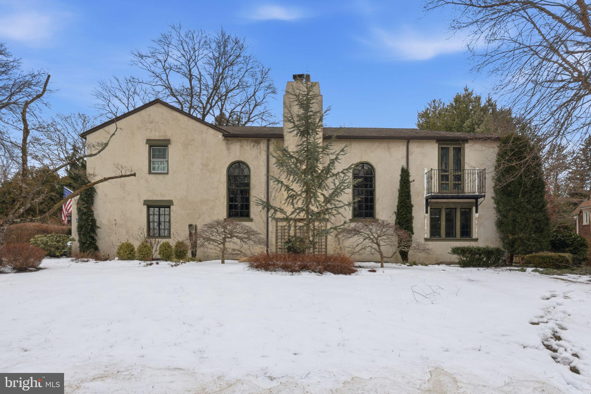 Welcome to 1202 Yarmouth Rd, an excellent blend of architectural history with modern flash. This Mediterranean style home is in the award-winning Lower Merion school district and features 4 beds/3.5 baths to go along with a jaw-dropping kitchen, a stunning raised-balcony living room, a fully finished basement, sun room, home office, and so much more! The roof was installed in 2012 and has 50-yr architectural shingles. The Kitchen was completely remodeled in 2016 and features a large island, a stunning Wolf gas range, a mini-bar, and ample countertop space for any home chef! The basement is completely finished (2020) and has a home gym, full bathroom, and utility room with washer/dryer and a utility sink.  The backyard has beautiful stone patio to go along with a courtyard fountain perfect for hosting a summer party. You're a walk across the street from Penn Wynne park, a two-minute drive to Lankenau Medical Center, and minutes from Suburban Square, Whole Foods, and LifeTime Fitness.