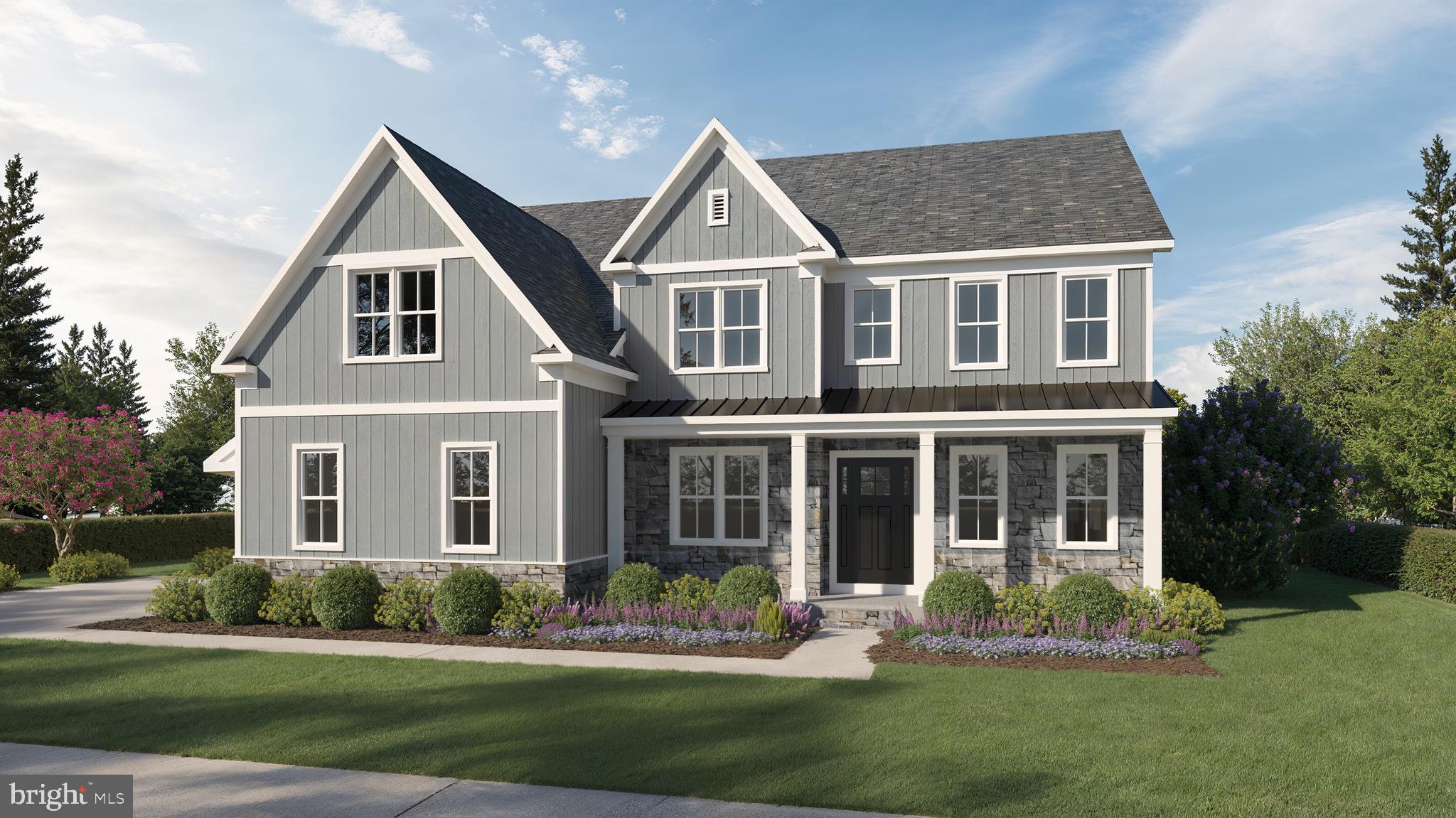 **OPEN HOUSE Sunday 1/18  11am-1pm - at 211 Wooded Way another home completed by Foxlane HomesDesign-Ready To-Be-Built Custom Home by Foxlane Homes blends classic craftsmanship with modern farmhouse style. Situated on an expansive .83-acre lot in Berwyn and in the award-winning Tredyffrin–Easttown School District. The  exterior features board-and-batten siding, a real stone water table, and a full-width front porch. The interior has over 3,960 square feet of living space,  9’ ceilings on all three levels, including a walkout basement, this home is designed for comfort and flexibility. The first floor includes a formal dining room, flexible living space (office, living or playroom), powder room, expansive great room, gourmet kitchen with separate scullery, mudroom, and a covered outdoor porch. Upstairs, the owner’s suite features an expansive walk-in closet and a spa-inspired bath with freestanding tub. Four additional bedrooms including two en-suites and a Jack-and-Jill layout, along with a centrally located laundry room.As a Design-Ready luxury custom home, this residence is elevated through personalized selections—expertly guided by Foxlane’s interior designers and curated by you in the Foxlane Design Studio. Final pricing will reflect your individual selections and design options. The list price shown is the Base Price and does not include personalized upgrades. Please refer to included feature sheet and the "Interior Selections Look Book" for items included in the base price. Listing images are of completed homes and show various included finishes and upgrades made at the Foxlane Design Studio.