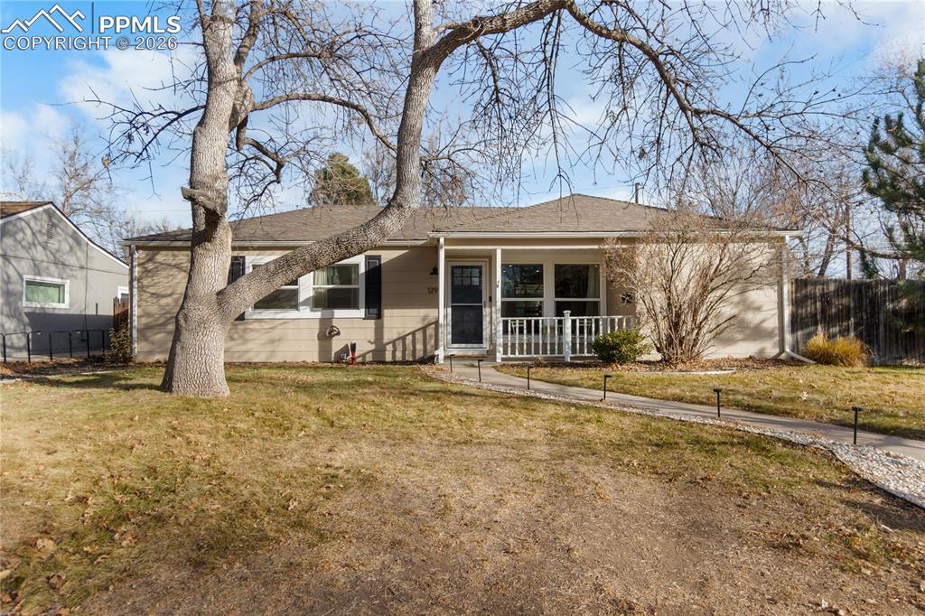 Welcome to this beautifully updated Denver square-style ranch home, where timeless charm meets modern upgrades in one of Denver’s most convenient locations, Virginia Village. Move-in ready home features 3 bedrooms, 2 bathrooms, 1-car detached garage—perfectly blending classic architecture with contemporary finishes. Step inside to find rich oak hardwood flooring flowing throughout main living areas, creating warmth & continuity, while durable tile flooring in the kitchen, bathrooms, & laundry room adds both style & functionality. Updated kitchen is a standout, showcasing quartz countertops, gas range ideal for cooking enthusiasts, layout designed for everyday living & entertaining. Primary bathroom continues the elevated feel with sleek quartz surfaces, while the laundry room features butcher block countertops for added convenience & design appeal. Enjoy modern comforts including tankless water heater, central A/C, & radon mitigation system, offering efficiency & peace of mind year-round. Outside, the property truly shines with large, fully usable yard, complete with front & back sprinkler systems. Backyard is an entertainer’s dream—featuring a spacious patio, covered outdoor living area, built-in gas grill, storage shed, dedicated space for a firepit—perfect for Colorado evenings under the stars. Ample RV & boat parking, plus room to build a custom oversized garage. Location is everything-this home delivers. Ideally situated just 1.3 miles to Wash Park, 4 miles to Porter Hospital, 0.6 miles to Virginia Village Library, 0.9 miles to fire station, 2.7 miles to DU, and 1.4 miles to grocery shopping. Primary schools 1–4 miles away, keeping daily errands close & life convenient. This Denver ranch home with modern upgrades offers the perfect balance of comfort, convenience, & lifestyle—ideal for homeowners seeking space, style, & proximity to everything Denver has to offer. Don’t miss your opportunity to own this exceptional property.