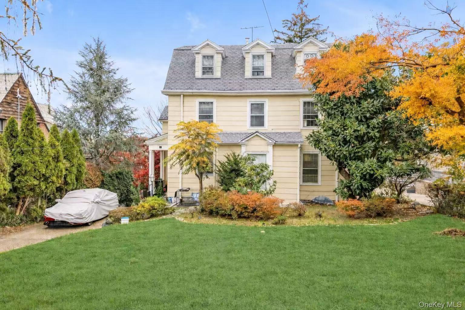 Nestled on a 13980sqft lot, this spacious single-family residence provides an extraordinary living experience with 3277sqft living area and an additional 1230sqft walkout basement. This property presents exceptional potential for expansion and offers the enchanting water views of Little Neck Bay surrounded by charm of trees with changing colors of the seasons. This beautiful home is featuring a total of 7 bedrooms, sunroom and 3.5 bathrooms, the interior space is bathed in abundant natural light, complemented by high-quality hardwood floors throughout. 1st floor features LR, FDR, Eat in kitchen, bedroom, powder room. 2nd floor 3 beds 1 full bath, 3rd Floor 1 bath. Walkout basement with a separate entrance. 1.5 Attached car garage. Private driveway and extended front and backyard. Located in an outstanding 26 school district, this residence is conveniently located near Crocheron Park, Bell Blvd, and Northern Blvd, offering easy access to dining, shopping, and the L.I.R.R. With its rare combination of spacious land and residence size, this property holds tremendous potential for the homeowners seeking a unique and luxurious living experience.