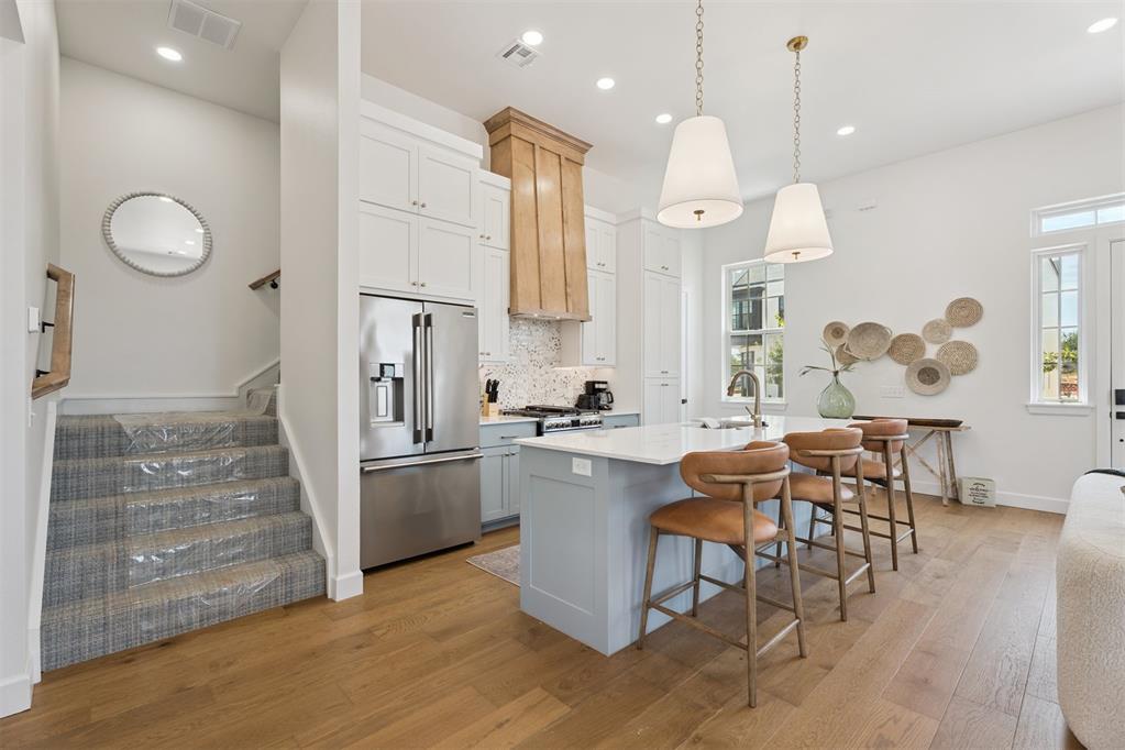 Welcome to The Cape Cod, a 3-bedroom, 2.5-bath townhome that seamlessly blends classic charm with a touch of modern elegance. This thoughtfully designed sanctuary combines timeless architecture with contemporary flair, offering a warm and inviting space to call home.
The bright, open living area and kitchen overlook the bustling main street of Selah’s Entry District, showcasing clean lines, sophisticated finishes, and tasteful details that strike the perfect balance between tradition and modern luxury.
With over half of Selah’s 700+ acres preserved as natural wilderness and walkable spaces, this home offers a unique blend of serenity, style, and community connection.