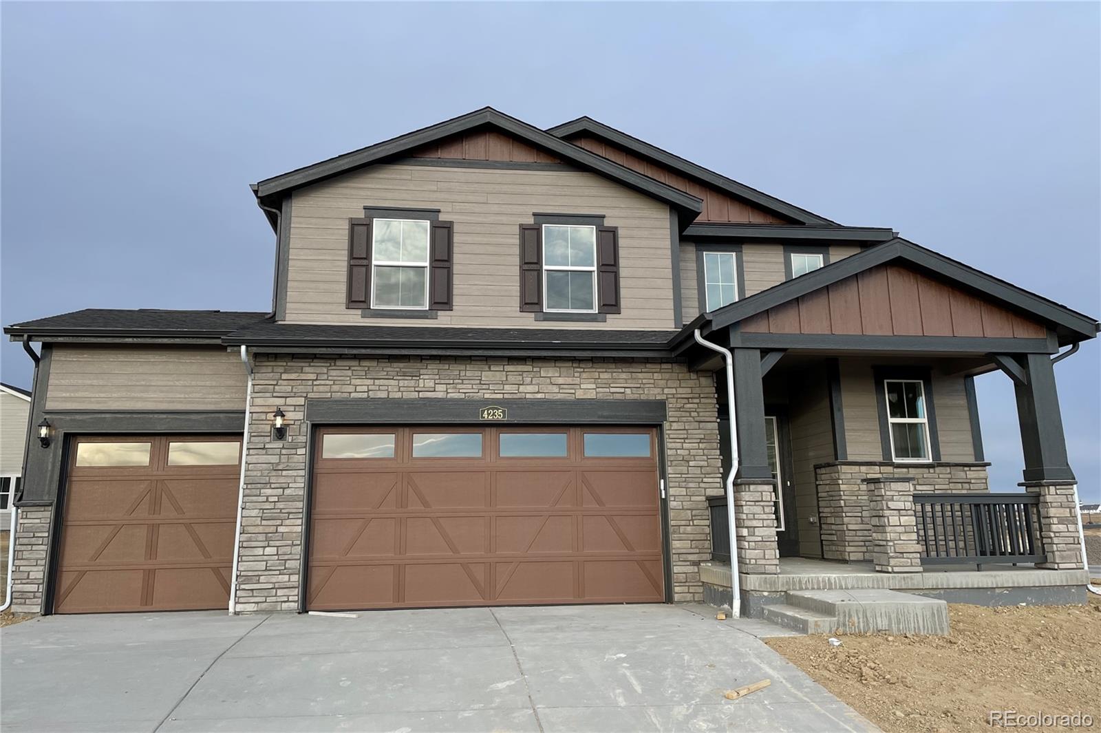 **Contact Lennar today about Special Financing for this home - terms and conditions apply**

Available NOW!! This beautiful new Elbert 2-story in Ledge Rock is on a corner site and features 3 beds, 2.5 baths, laundry, great room, kitchen, dining room, 3 car garage and more. Gorgeous upgrades and finishes throughout including a high ceiling entrance, large mudroom & pantry, slab quartz counters & island, luxury vinyl plank throughout the main floor, stainless steel appliances, carpeting upstairs and more. Lennar provides the latest in energy efficiency and state of the art technology with several fabulous floorplans to choose from.  Ledge Rock offers single family homes for every lifestyle. Close to dining, shopping, entertainment and other amenities. Don't miss your opportunity. Photos are model only and subject to change.