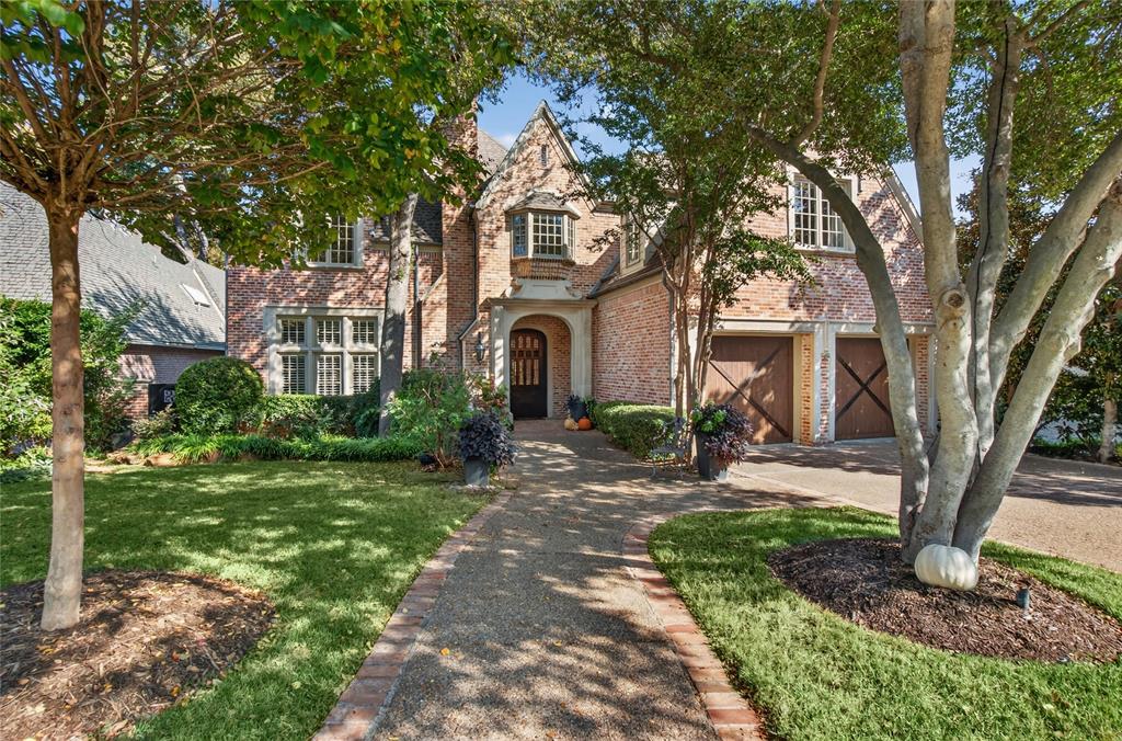 Beautifully updated home in the exclusive guard-gated community of Lake Forest. This residence blends luxury, comfort, and privacy, highlighted by a stunning forest-like backyard with a serene creek running through the backyard—an incredibly peaceful setting rarely found in Dallas.Inside, bright open living spaces feature plantation shutters, crown molding, recessed lighting, and elegant architectural details. Multiple living areas and a formal dining room create an effortless flow for entertaining. The kitchen is a chef's delight, featuring stainless steel appliances, double ovens, and abundant cabinetry.The primary suite is conveniently downstairs, providing a spacious retreat with room for a sitting area, dual walk-in closets, and a dressing vanity. The en-suite features a beautifully designed his-and-hers bathroom with separate vanities, separate toilet areas, and a shared dual-entry walk-through shower, along with a luxurious soaking tub. Upstairs, two additional large bedrooms offer great natural light, custom window treatments, and generous storage, plus flexible bonus spaces ideal for an office, media room, playroom, or 4th bedroom.Over $800,000 in extensive upgrades include a full exterior repaint, enhanced landscaping, redesigned drip system, exterior lighting, gutter guards, porch improvements, new drapery and wallpaper, and motorized power shades. Major system updates include 3 complete high-efficiency HVAC replacements with all-new ductwork, attic flooring and insulation, two new water heaters with a recirculation system, whole-house surge protection, and upgraded electrical.The backyard is the true highlight—lush, private, and wooded, creating the feel of a tranquil retreat while still minutes from premier shopping and dining.Located in one of Dallas’s most desirable guard gated communities with 24-hour security, walking paths, lakes, tennis courts, pickleball, and pools, this home offers an exceptional lifestyle and convenience.