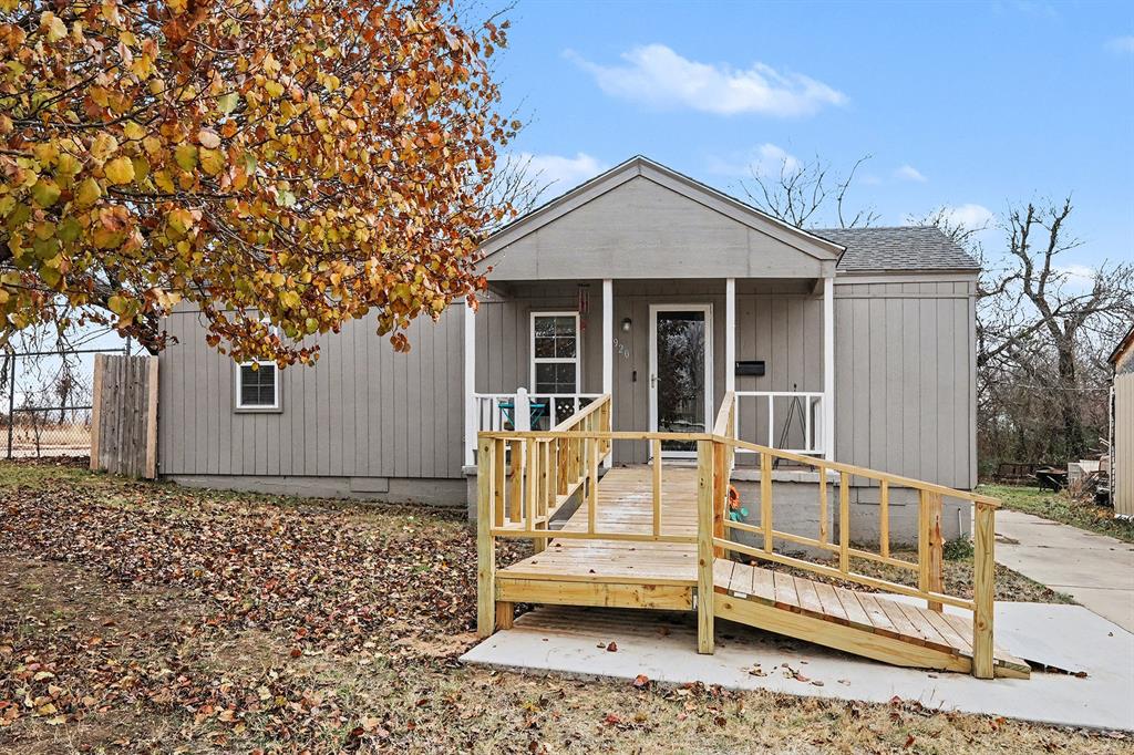 This 3 bed 2 bath home was recently remodeled and is ready for a new owner! New ramp and deck added off the front and back of the home in 2025. Other updates include, renovated kitchen/bathrooms, paint, flooring, newer vinyl windows, and more. You won't find a nicer house in this price range in OKC! Seller is including washer/dryer and fridge in the sale as well! Location is great as you are close to downtown, i35 and i235 as well as local shopping and restaurants. There is a large fenced in backyard as well. No neighbors on to the East! Come see this lovely home before it's gone!
