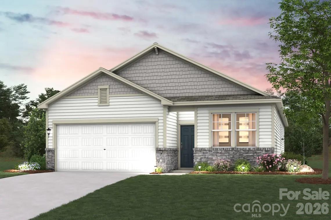 If you’re seeking a single-story home with style, look no further than the Cardinal at Meadow Creek Village! This inviting floor plan offers a spacious great room for gathering and relaxing, adjacent to a dining area and an open kitchen with a center island and walk-in pantry. Two bedrooms, both with walk-in closets, bookend a bath toward the front of the home, and at the back, the primary suite offers a large walk-in closet and a private bath with dual sinks and a walk-in shower. This home also includes a back patio.