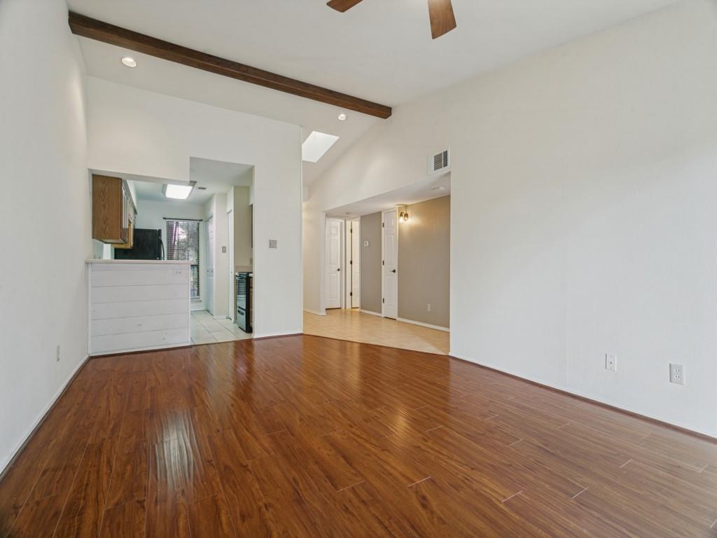 Welcome to this inviting 2-bedroom, 2-bath home offering an amazing layout in a well-maintained community. The bright living area features a fireplace and views to the outdoor space, while the kitchen offers plenty of cabinetry and counter space with an easy connection to the main living area. Both bedrooms provide generous space, and two full baths add everyday convenience. An in-unit laundry area makes daily routines even easier. Enjoy beautifully maintained community grounds along with an in-ground pool and clubhouse, perfect for relaxing and enjoying your time at home. Ideally located near DFW Airport and north of Arlington, with convenient access to major highways, shopping, dining, entertainment, and everyday amenities. A great combination of location, community features, and low-maintenance living!