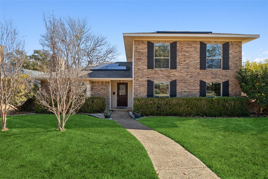 Updated Price – Don't Miss Out! Bundled service pricing available for buyers - connect with the listing agent for details.  Don’t miss this beautifully updated 4-bedroom, 3-bath home full of charm and character in the heart of Richardson. Fantastic curb appeal welcomes you to a thoughtfully designed interior filled with warm, inviting spaces. The spacious living room, anchored by a stunning fireplace, opens to a formal dining area—perfect for gathering with family and friends. The chef-inspired kitchen offers built-in appliances, a stylish tile backsplash, abundant cabinetry, and a breakfast bar for casual meals, while the light-filled breakfast nook is the perfect spot to start your day. The tranquil primary suite is a relaxing retreat, complete with a private ensuite bath, dual sinks, and a large walk-in closet. A first-floor bedroom with an adjacent full bath offers a great guest suite option. Upstairs features spacious secondary bedrooms, a full bath, and a versatile fourth bedroom that can easily be an office, playroom, or den.

Step outside to your own private backyard oasis, complete with a covered patio ideal for outdoor dining and entertaining. A mature, fruit-producing fig tree adds beauty and function. Recent updates include new high-efficiency windows (2023), new first-floor HVAC (2024), new electrical breaker (2023), and new living room flooring (2024). Refrigerator, washer, and dryer negotiable. Prime location close to parks, shopping, and dining. Voluntary HOA. 3D Tour online.