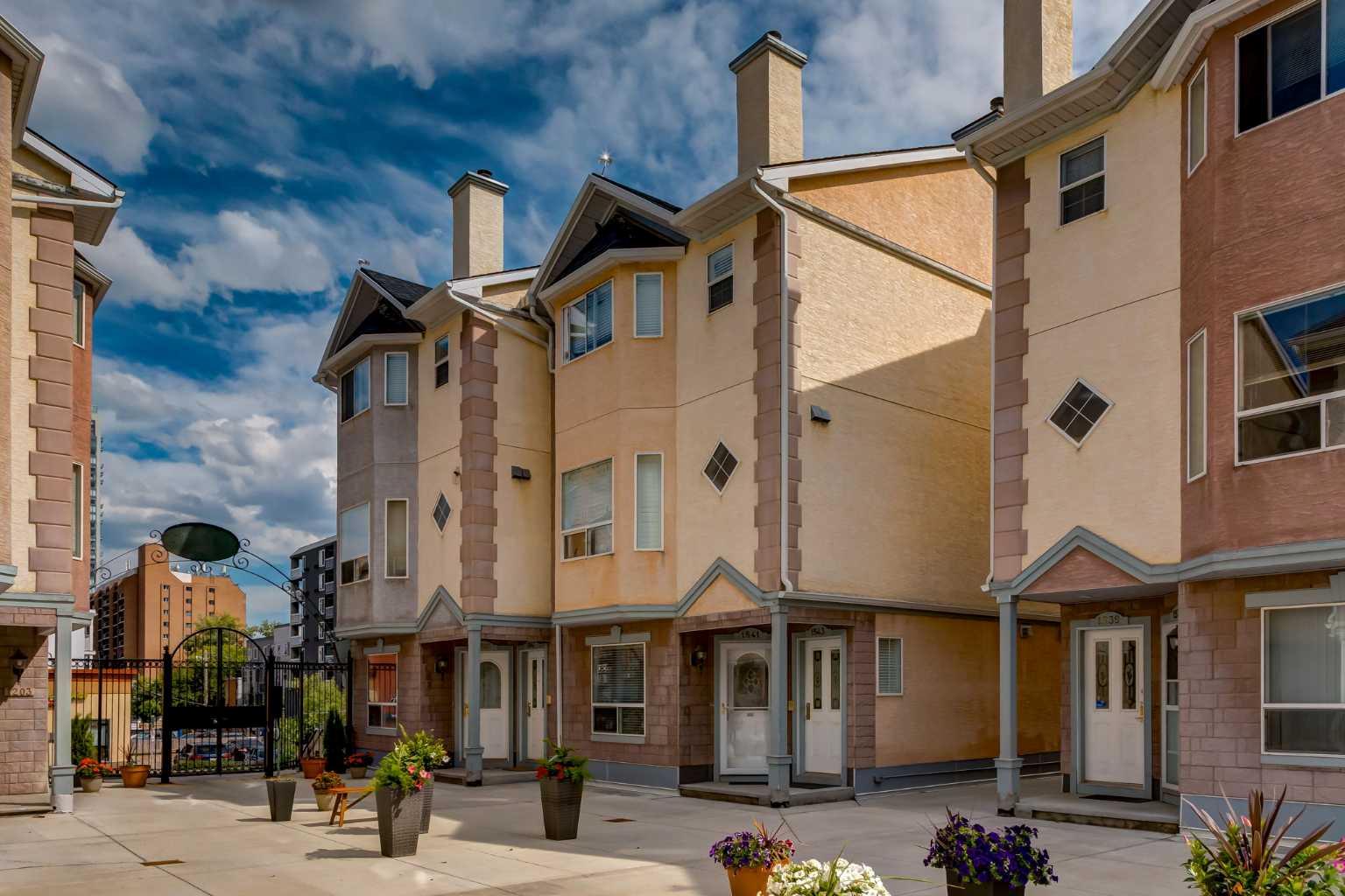 PET FRIENDLY, LARGE SQUARE FOOTAGE (718 sf) LOW CONDO FEES & UNDERGROUND PARKING!!! Welcome the Terrace! This bright and spacious one-bedroom, one-bathroom condo is perfect for professionals, first-time buyers, or those looking to downsize without compromise. Ideally located just steps from Calgary's vibrant 17th Avenue, you'll love the walkable lifestyle with trendy boutiques, top-rated restaurants, and cozy cafés right outside your door. Nestled in a secure gated complex, The Terrace offers underground parking and a beautifully landscaped central courtyard, an ideal spot to enjoy your morning coffee or connect with neighbors. Inside, pride of ownership shines throughout. The open-concept kitchen features crisp white cabinetry and abundant storage, while the convenience of in-suite laundry adds to everyday ease. The generously sized bedroom boasts a large walk-in closet and sliding patio doors leading to a private balcony offering views of the park with a sunny South exposure. Pet owners will appreciate the nearby off-leash dog park just one block away at 14th Ave & 11th St, perfect for furry friends and active lifestyles alike. Don't miss your chance to live in one of Calgary's most sought-after urban communities. Book your private showing today! (photos are virtually staged)