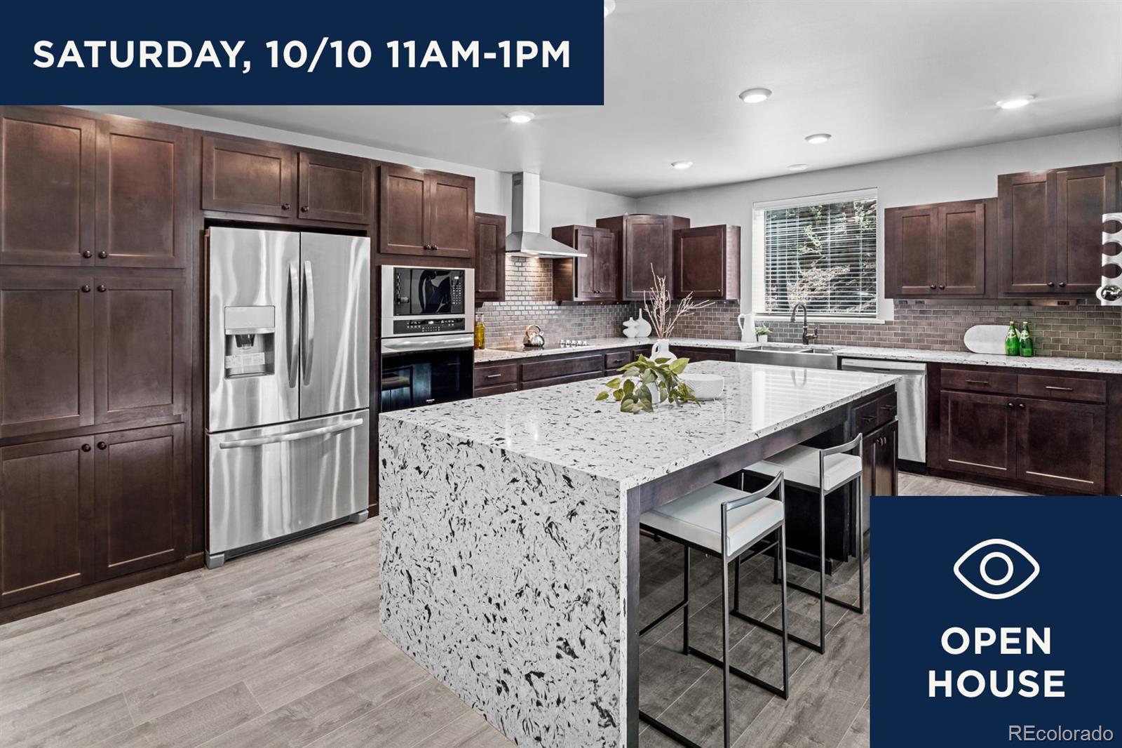 OPEN HOUSE SATURDAY 10/10, 11AM-1PM! Brand new, never lived in and ready for its first owner, 710 McMillen Way brings fresh construction and an easy-living floor plan to the heart of Nederland. Nearly everything you need is on the main level, with modern finishes, abundant natural light and outdoor adventure close by. High ceilings enhance the open layout, while the kitchen is designed for gathering with a large island, quartz counters, built-in appliances and stainless farmhouse sink. Living and dining spaces connect directly to the rear deck, extending everyday living outdoors. The main level includes a spacious primary suite with walk-in closet, dual sinks, soaking tub and separate shower, plus two additional bedrooms, full baths and dedicated laundry. No need to head upstairs unless you want to. And you probably will. The upper level offers a generous bonus space ready for a media room, studio, office or game room, along with one of the home's best surprises: a rooftop deck surrounded by mountain air and towering pines. All-electric and energy efficient, the home also features fire sprinklers, natural landscaping and a detached two-car garage. Even better, mountain living here does not mean giving up convenience. The RTD bus stop is just a two-minute walk away, and Nederland homeowners receive a free RTD bus pass, making it easy to leave the car at home. Downtown Nederland, schools and everyday amenities are close by, while easy access to the Peak to Peak Highway keeps you connected. Eldora Mountain Resort is approximately 3.5 miles away, with National Forest access and the West Magnolia trail system nearby for hiking, biking and exploring. New construction, main-level living, multiple outdoor spaces and Colorado recreation right outside your door. Ready to see it in person? Contact the Homes By Jackie Jones Team to schedule a private tour of 710 McMillen Way, Nederland, CO 80466.