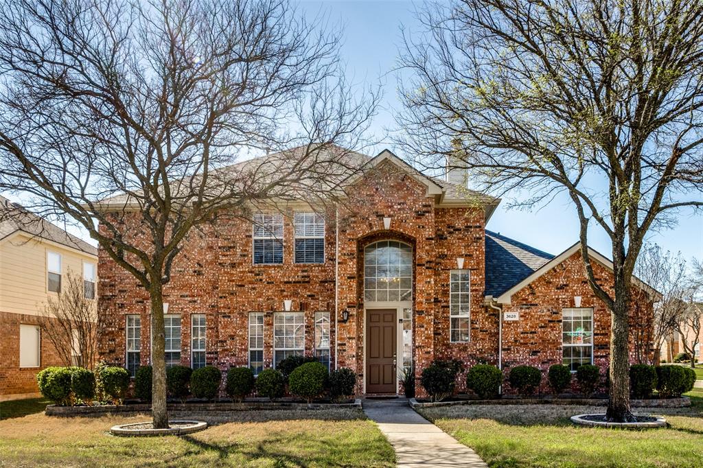 Welcome to this elegant two-story home in the highly sought-after Spring Ridge of Plano at Russell Creek community in Plano, featuring highly rated schools, two community pools, playgrounds, and walking trails. Residents also enjoy a nearby 150-acre park with a lake, sports courts, and sand volleyball, along with convenient access to dining, shopping, and entertainment. Situated on a unique corner lot (75.5 × 110), this beautifully maintained home offers a master suite downstairs and three bedrooms upstairs with walk-in closets. Open floorplan. A spacious upstairs media or game room provides flexible space that can also serve as a quiet study area. This home offers the perfect blend of space, warmth, thoughtful updates, and functionality. Enjoy high ceilings in the sun-filled family room that opens to a newly remodeled kitchen featuring a dedicated butler’s bar, granite countertops, stainless steel appliances, a new oven and cooktop, vented range hood. Additional highlights inc. upgraded bathrooms, wood and tile floor on the first floor with carpet upstairs, a private backyard ideal for relaxing or entertaining, a new roof (2023), and a new water heater (2024). The open layout and abundant natural light make this home perfect for family living and gatherings. Key Features: • Corner lot • High ceilings in sunlit family areas • Remodeled kitchen with stainless steel appliances, granite countertops, new oven and cooktop, and an exterior-vented range hood • Butler’s bar • Upgraded bathrooms • Wood & tile floors on first floor; carpet upstairs • Master suite with spacious closets • Upstairs media or game room or study area • New roof (2023) and new water heater (2024) • Short walk to Skaggs Elementary School and Rice Middle School • Easy access to Russell Creek Park, trails, and major commuting routes, incl. Stonebriar, Legacy Town Center, and all major highways incl. DNT, 121, 75 and 190.Buyer and buyer’s agent to verify all MLS information, schools, and measurements.