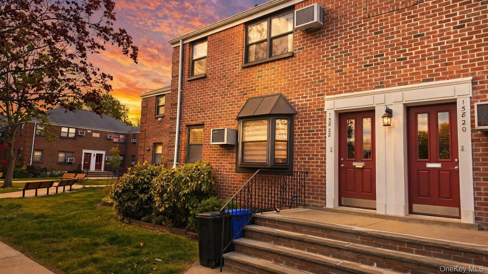 This beautifully updated upper 1-bedroom co-op in Clearview Gardens is in excellent, move-in ready condition. It features a brand-new kitchen with modern finishes and appliances, along with a fully renovated bathroom.The desirable corner layout offers added privacy, with the bedroom facing a quiet courtyard. Wood floors run throughout the living room, dining area, and bedroom, and a one-year-old AC unit efficiently cools the entire apartment. A pull-down attic provides valuable extra storage, and residents enjoy access to a shared backyard.Conveniently located just minutes from shopping, 3 blocks to the NYC express bus, near the Cross Island Parkway, with local buses nearby and only 15 minutes to downtown Flushing.